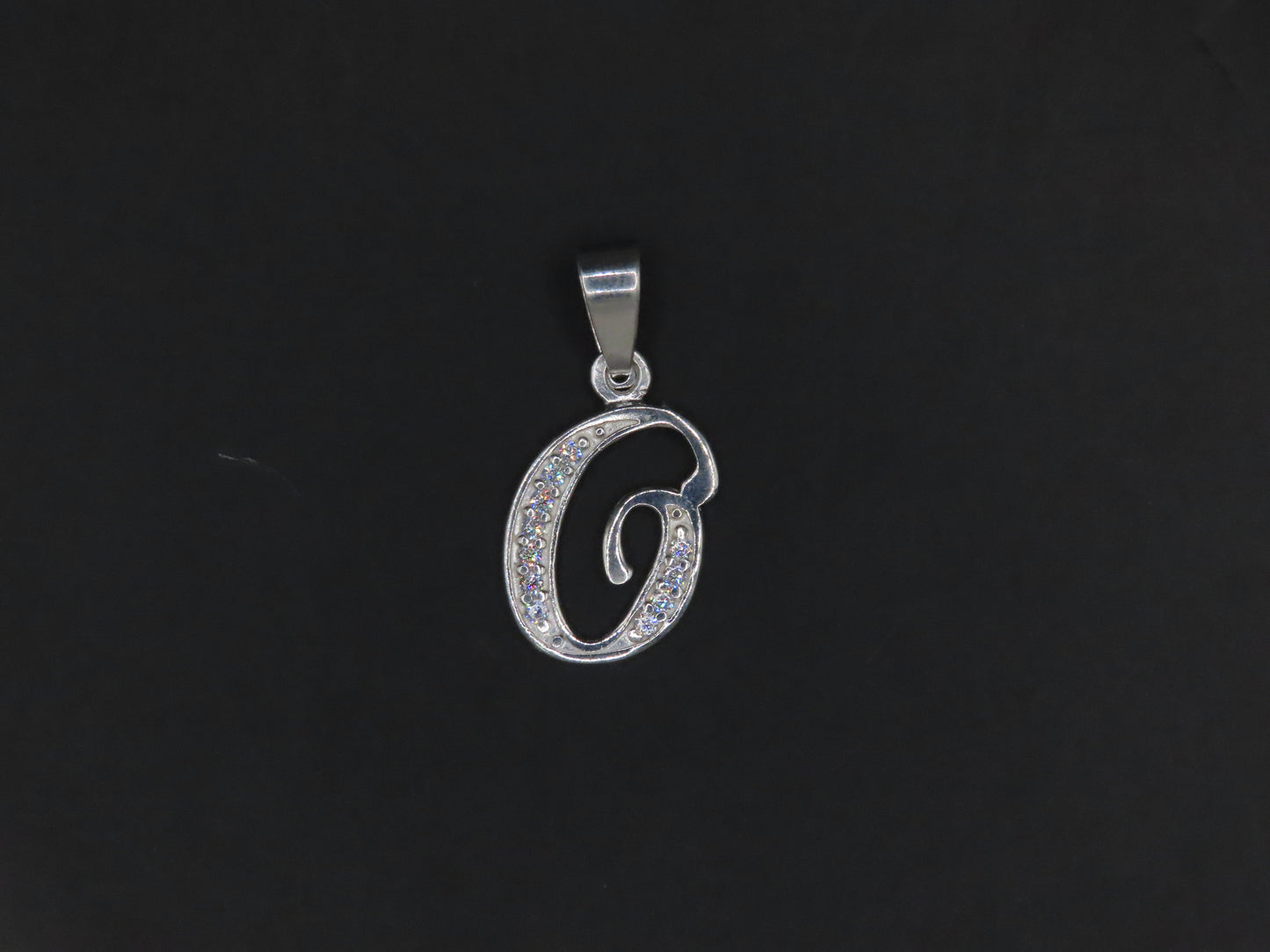“O” 925 SILVER LETTER