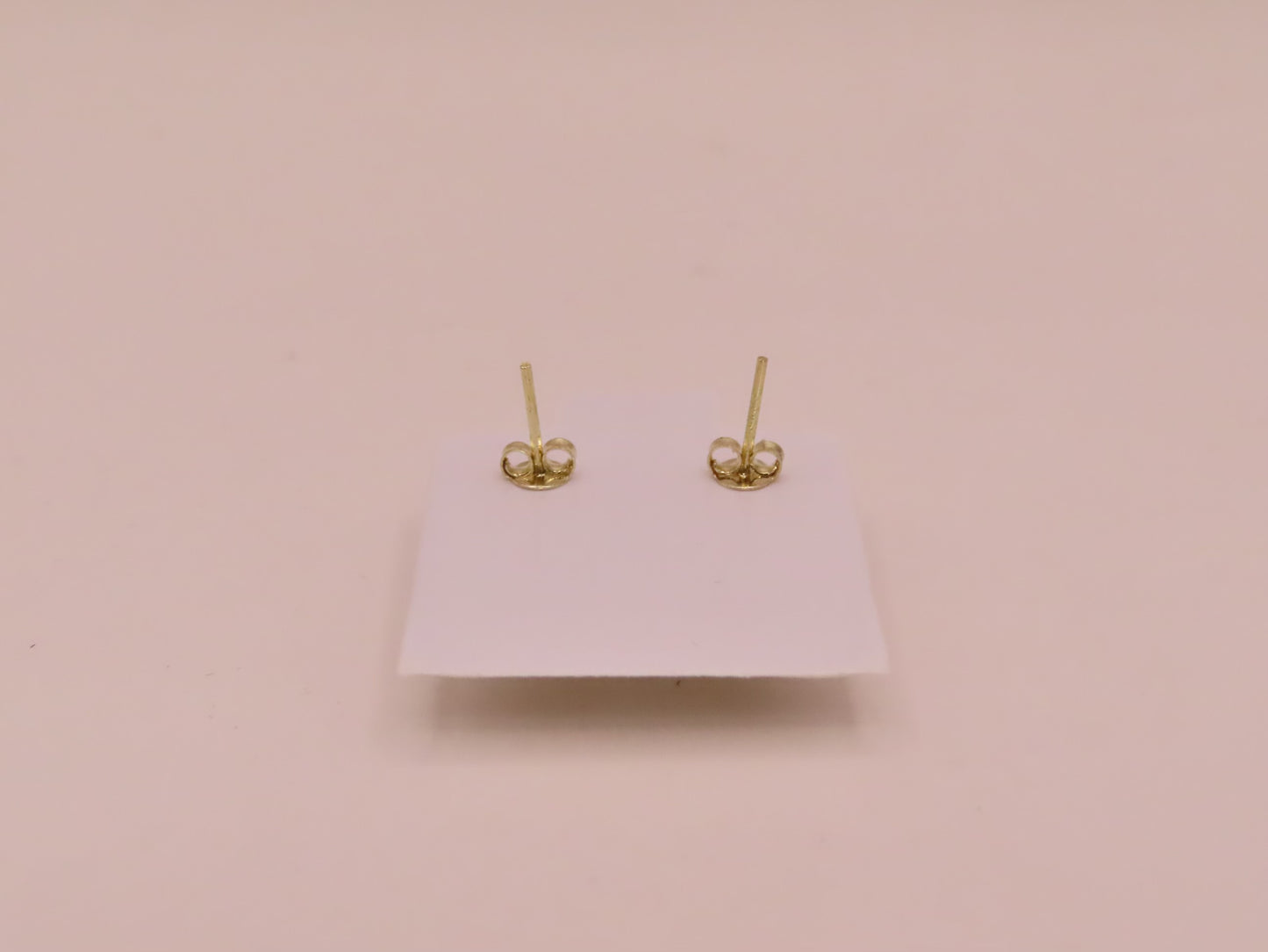 10k Gold square earrings