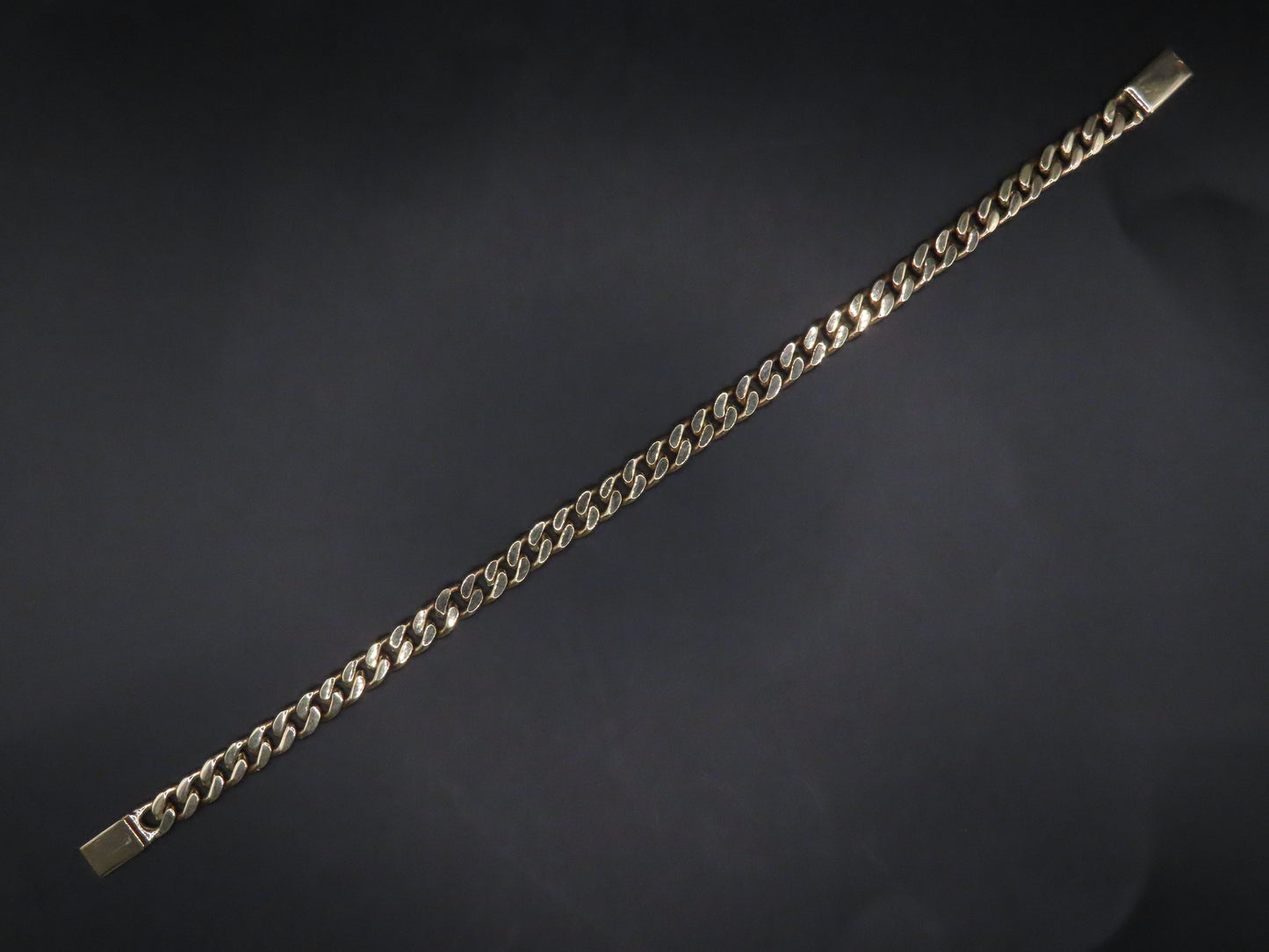 Solid 10K Gold Miami Cuban Link Bracelet