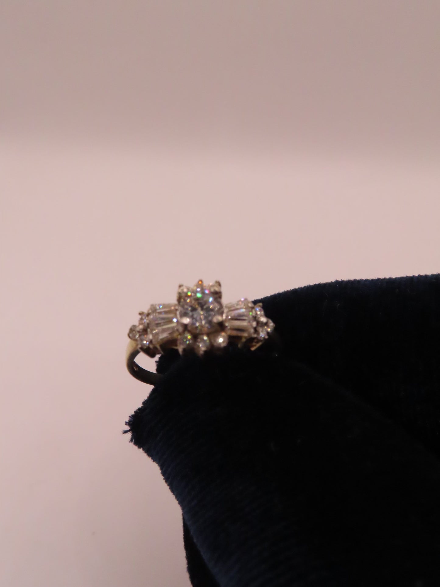 10k gold Princess ring