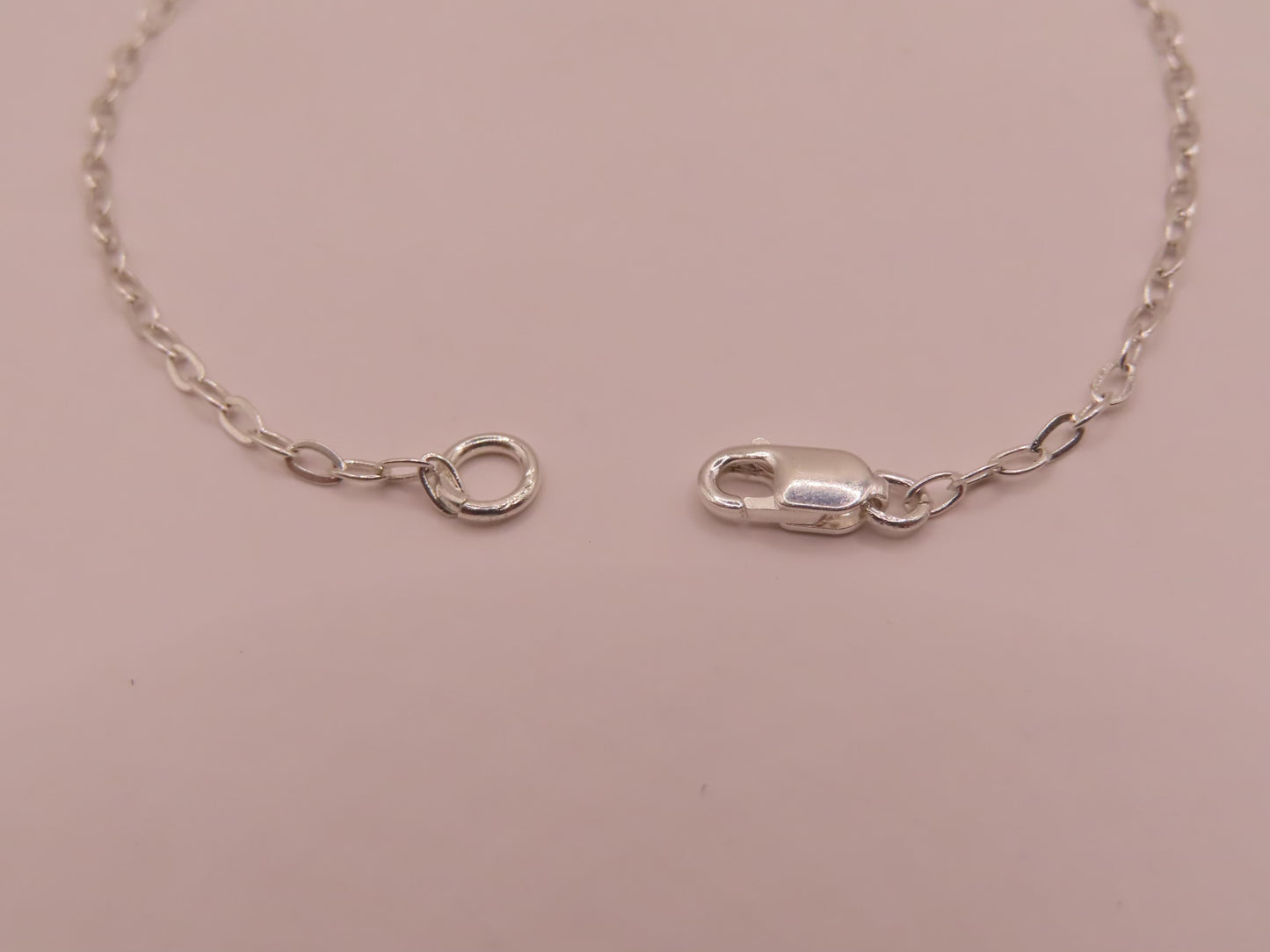 925 silver bracelet 7in