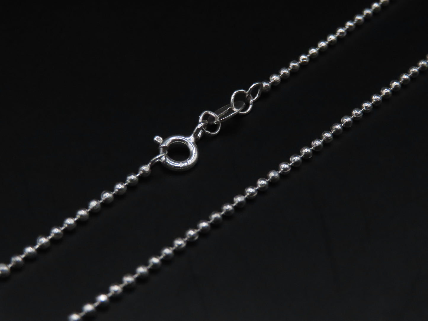 925 silver chain 21.5in/1mm