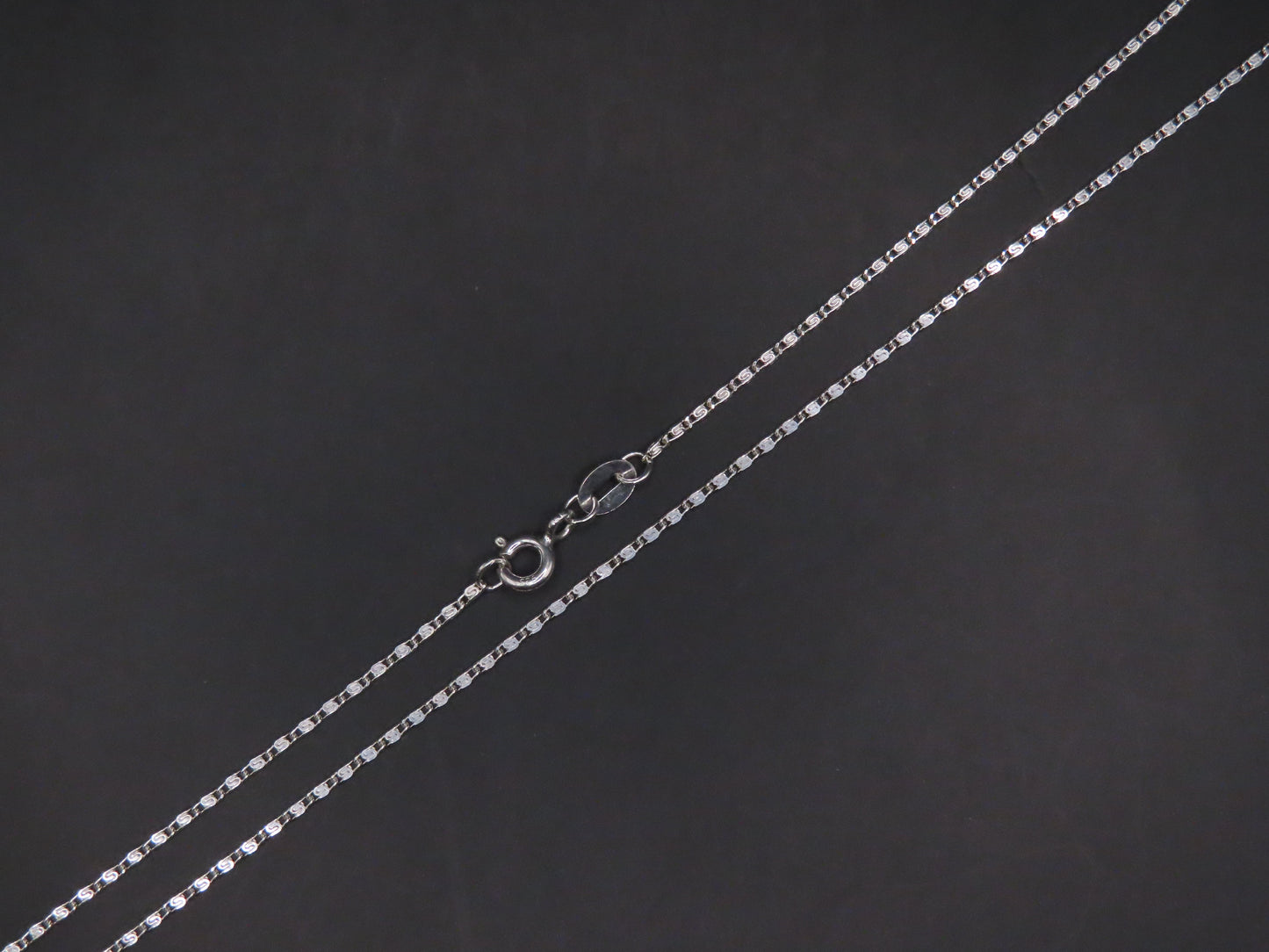 925 silver chain 23.5in/1mm(2.39g)