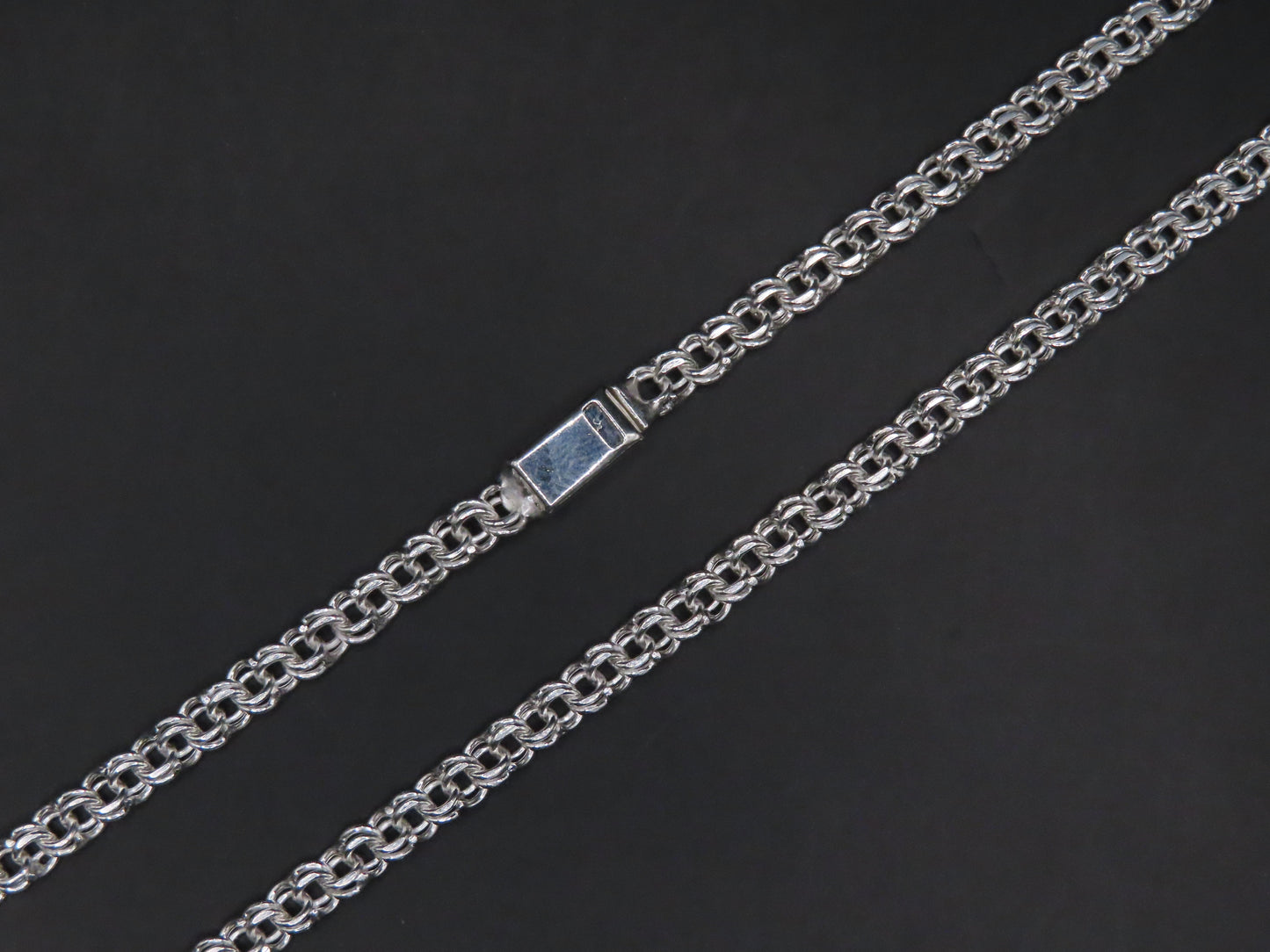 925 Silver Chain 23.5in/4mm (17.29g)