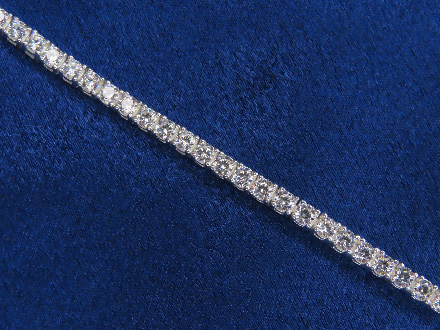 Tenis bracelet w/cz 7.5in