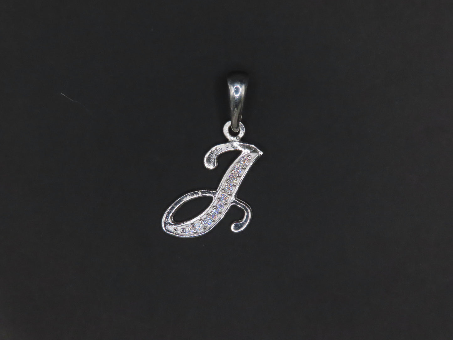“J”925 SILVER LETTER