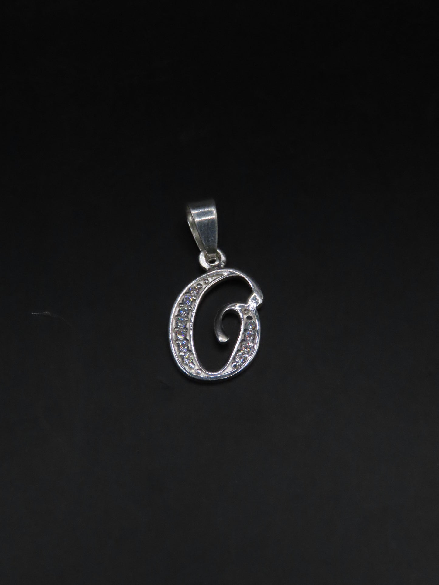 “O” 925 SILVER LETTER