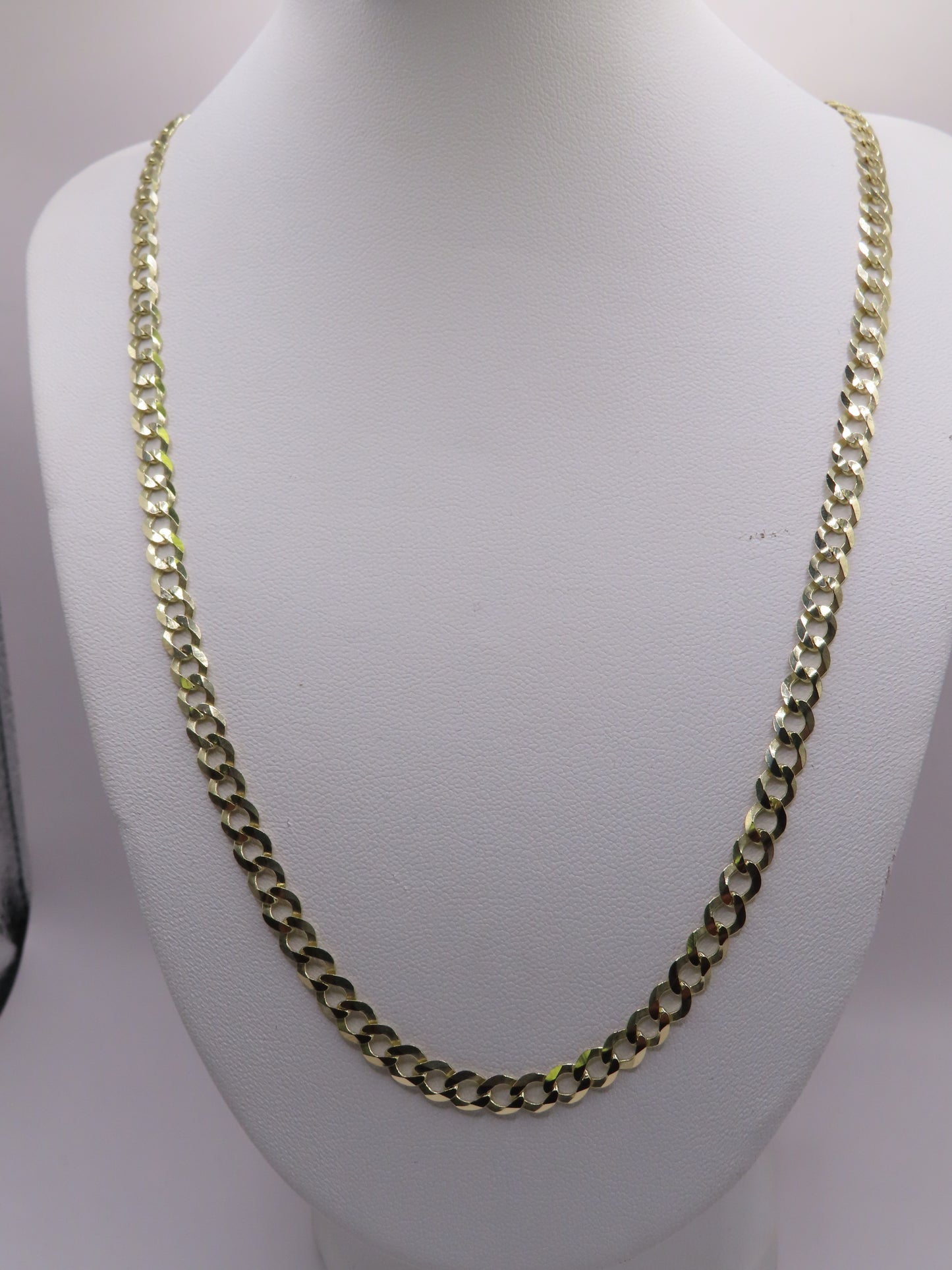 10k gold cuban link chain 24in/5mm (14.07)