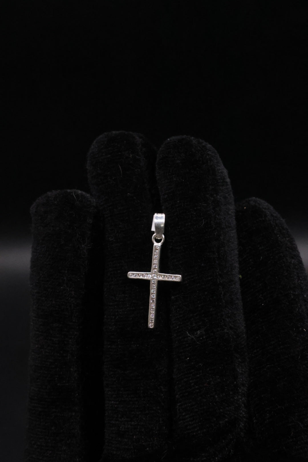 Mini Cross pendant 925 silver