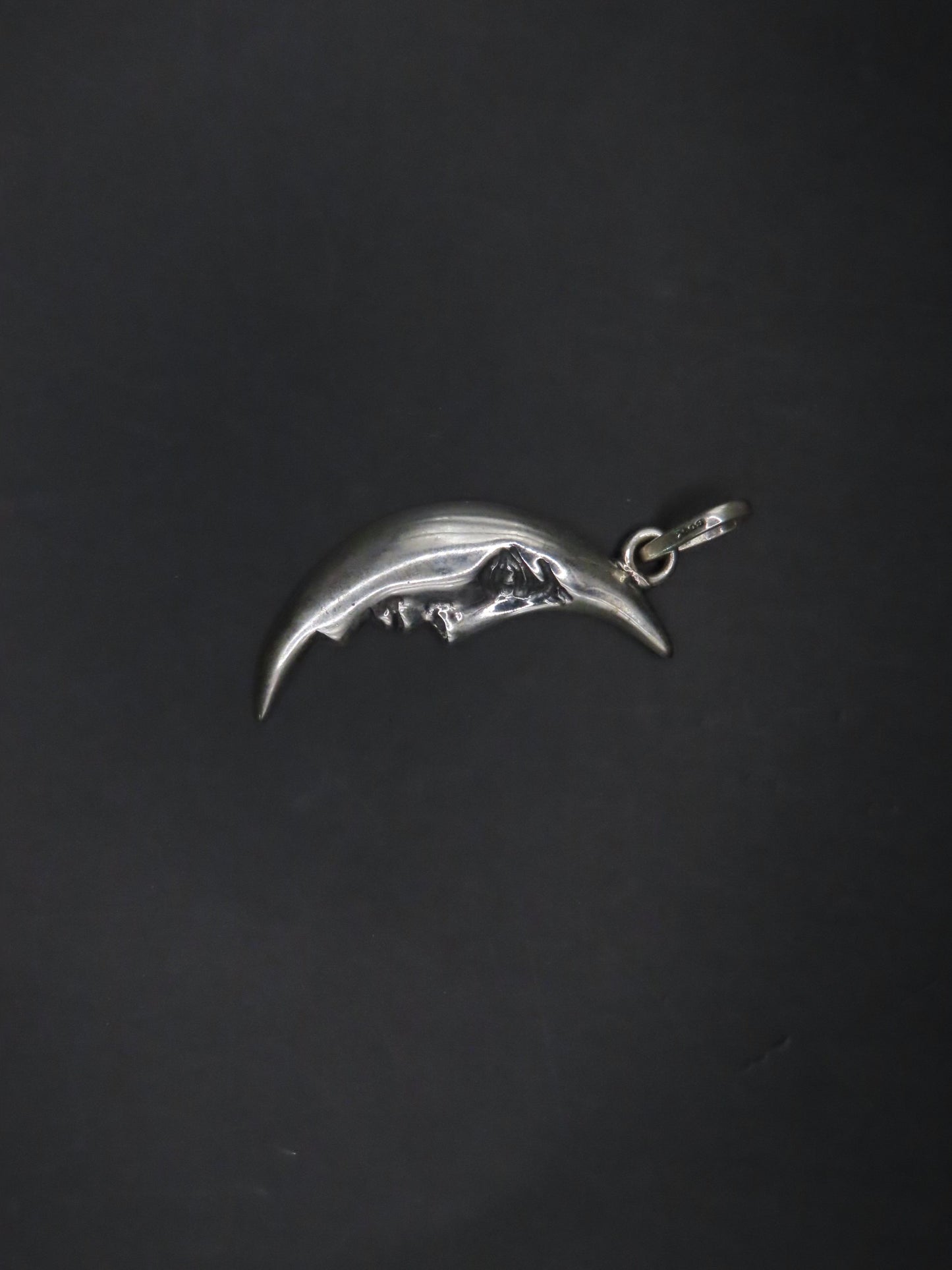925 silver moon pendant