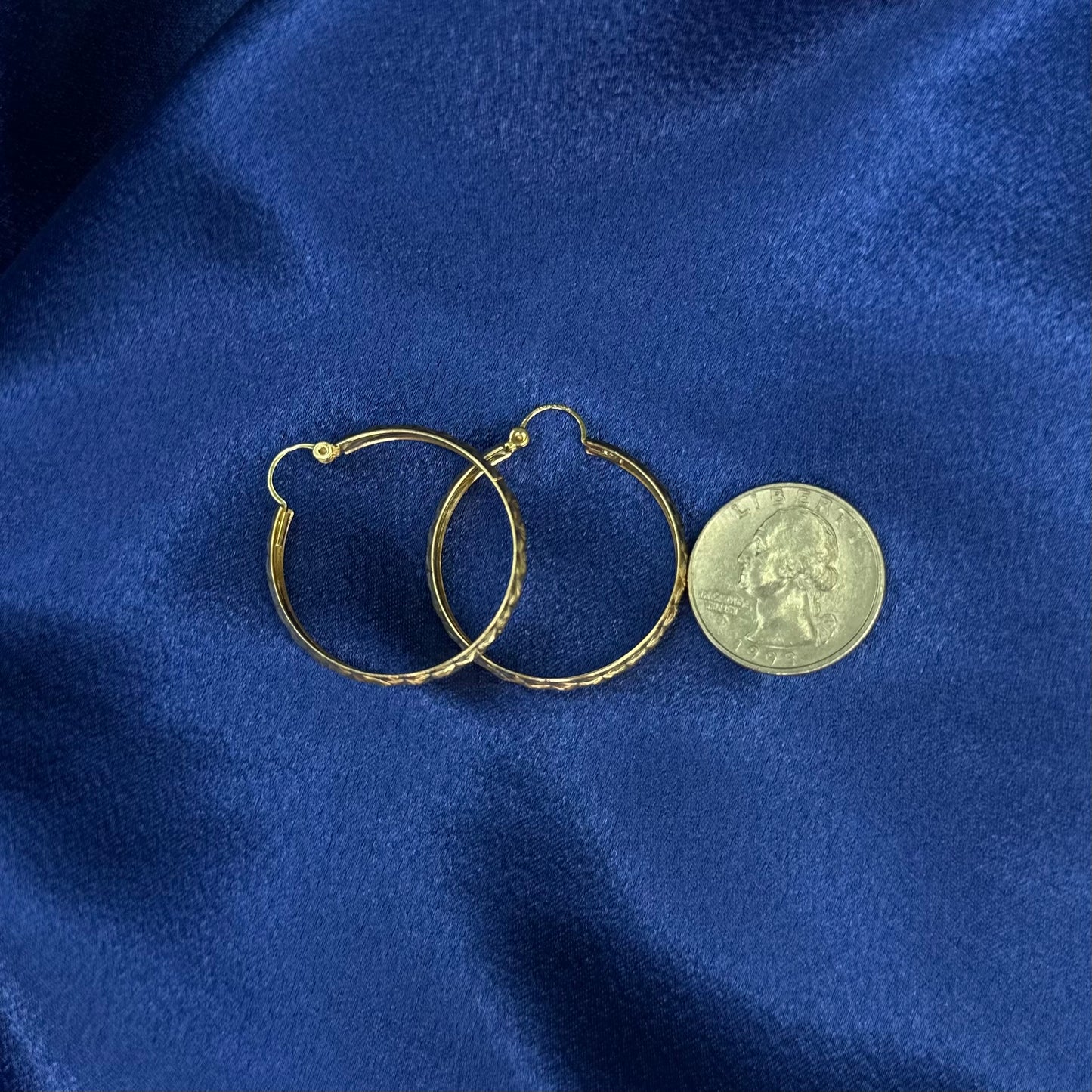 10k gold hoops