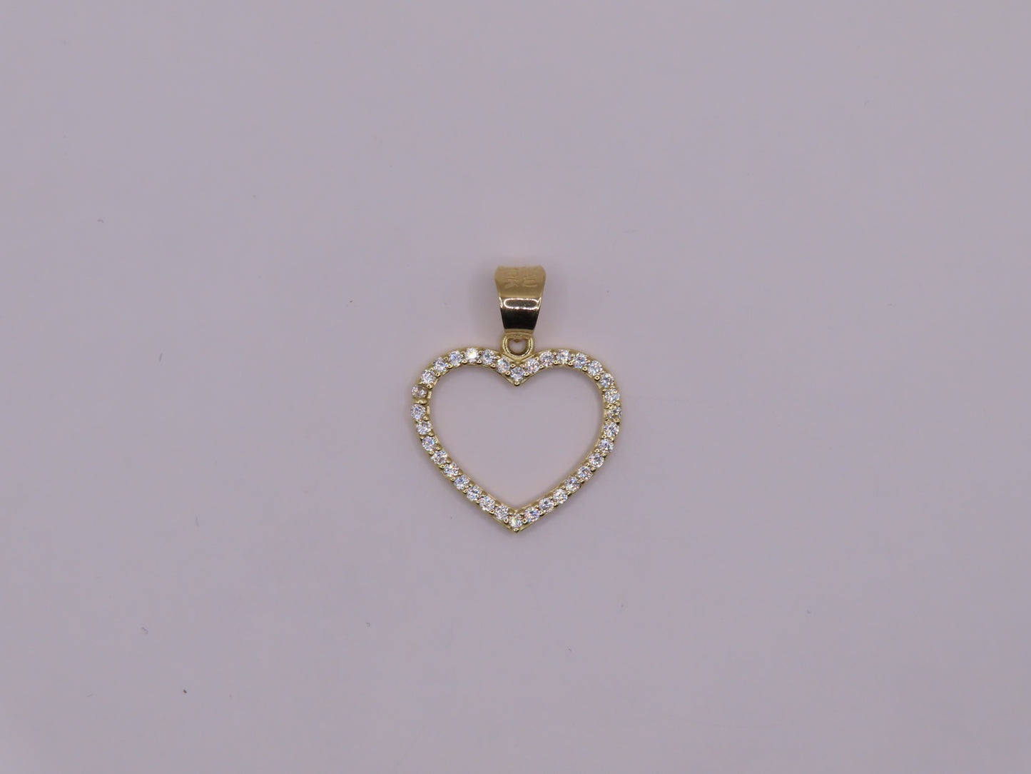 10k Gold Heart .8in (1.08g)