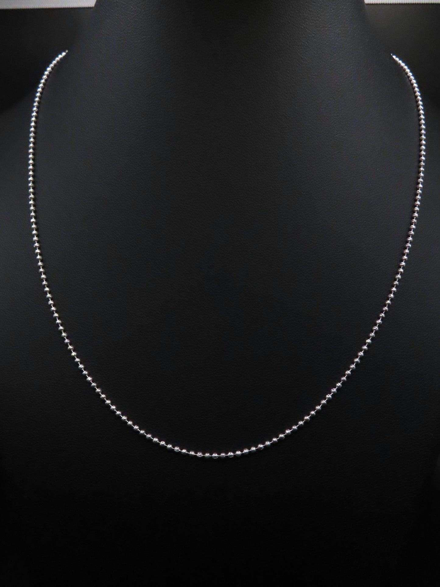 925 silver chain 21.5in/1mm