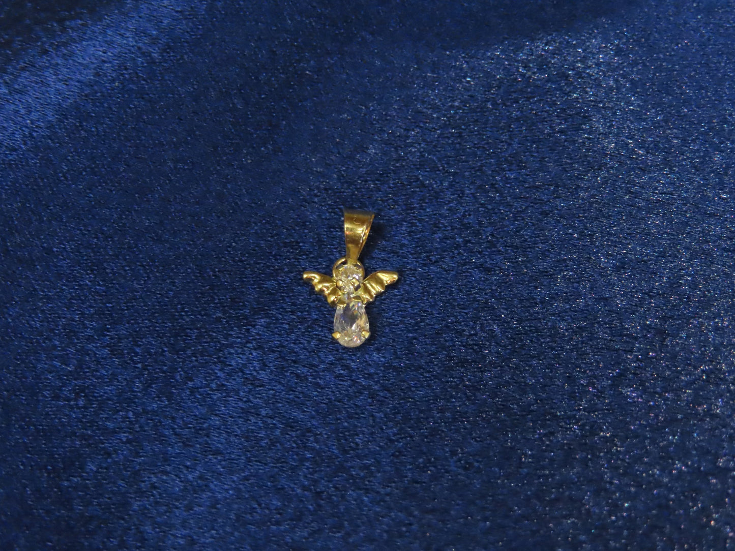 Angel 10k gold penant