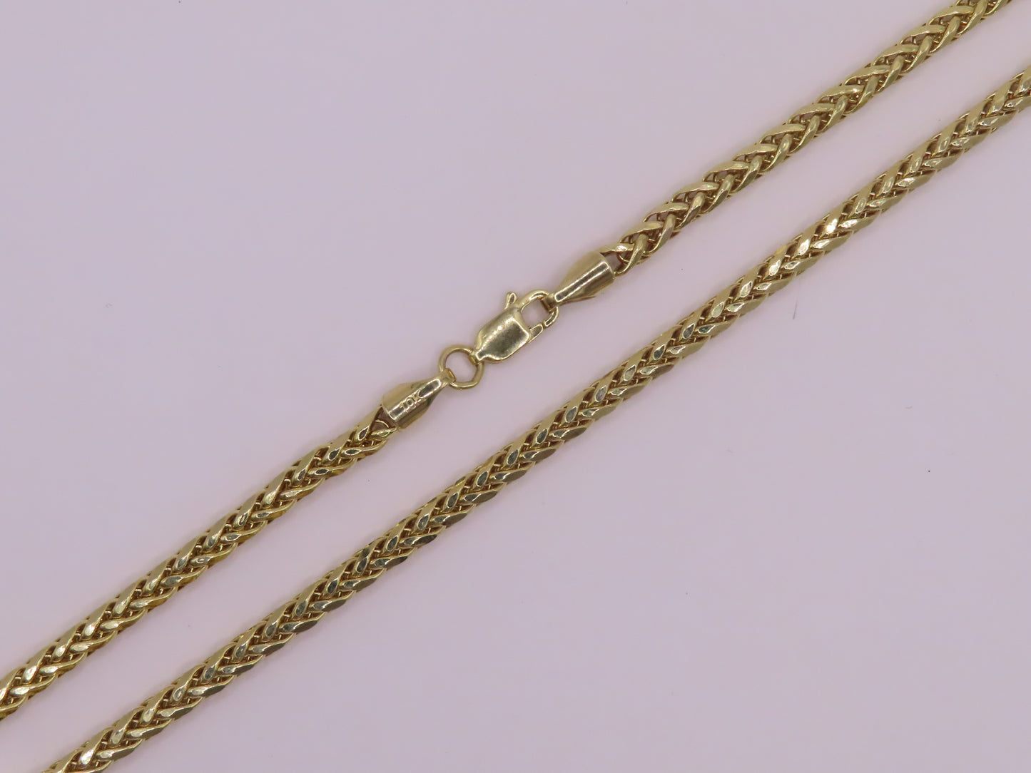 10k FRANCO CHAIN 19.5in/3mm (8.56g)