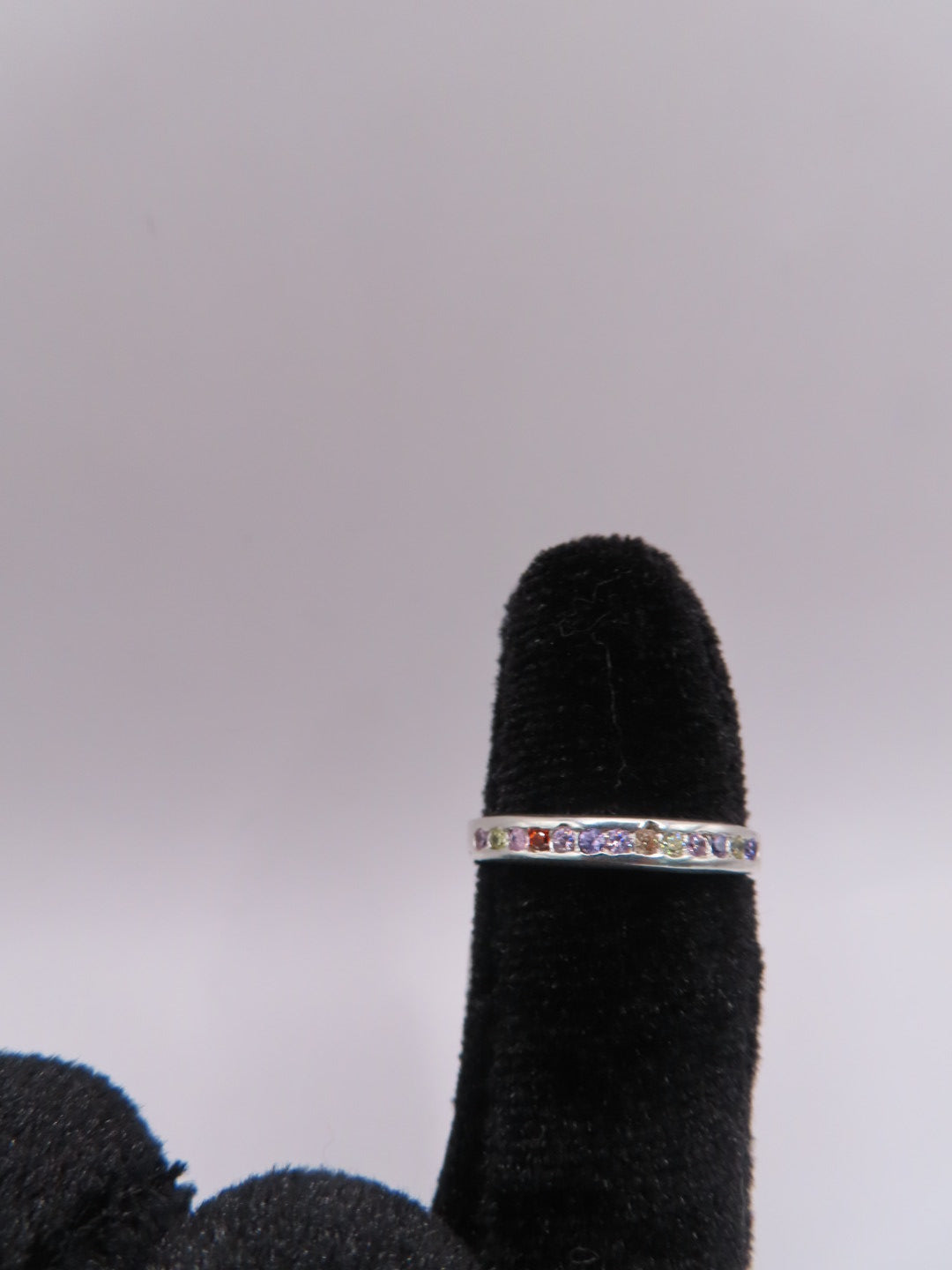 925 silver colorful tiara