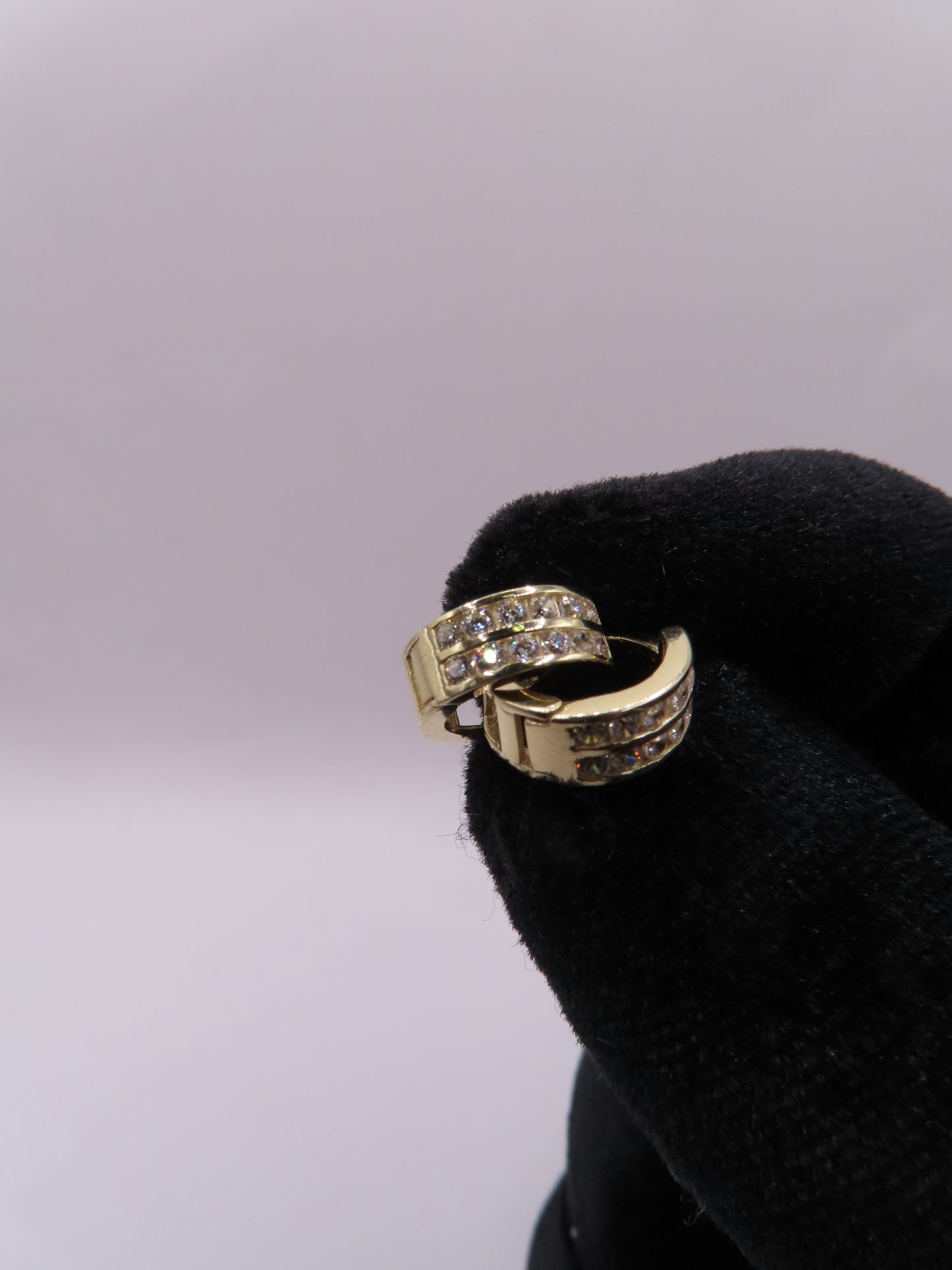 10k gold Mini Huggies