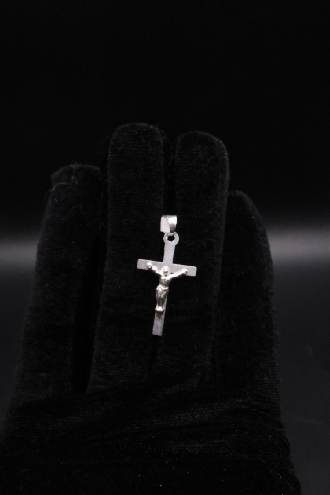Mini cross pendant 925 silver