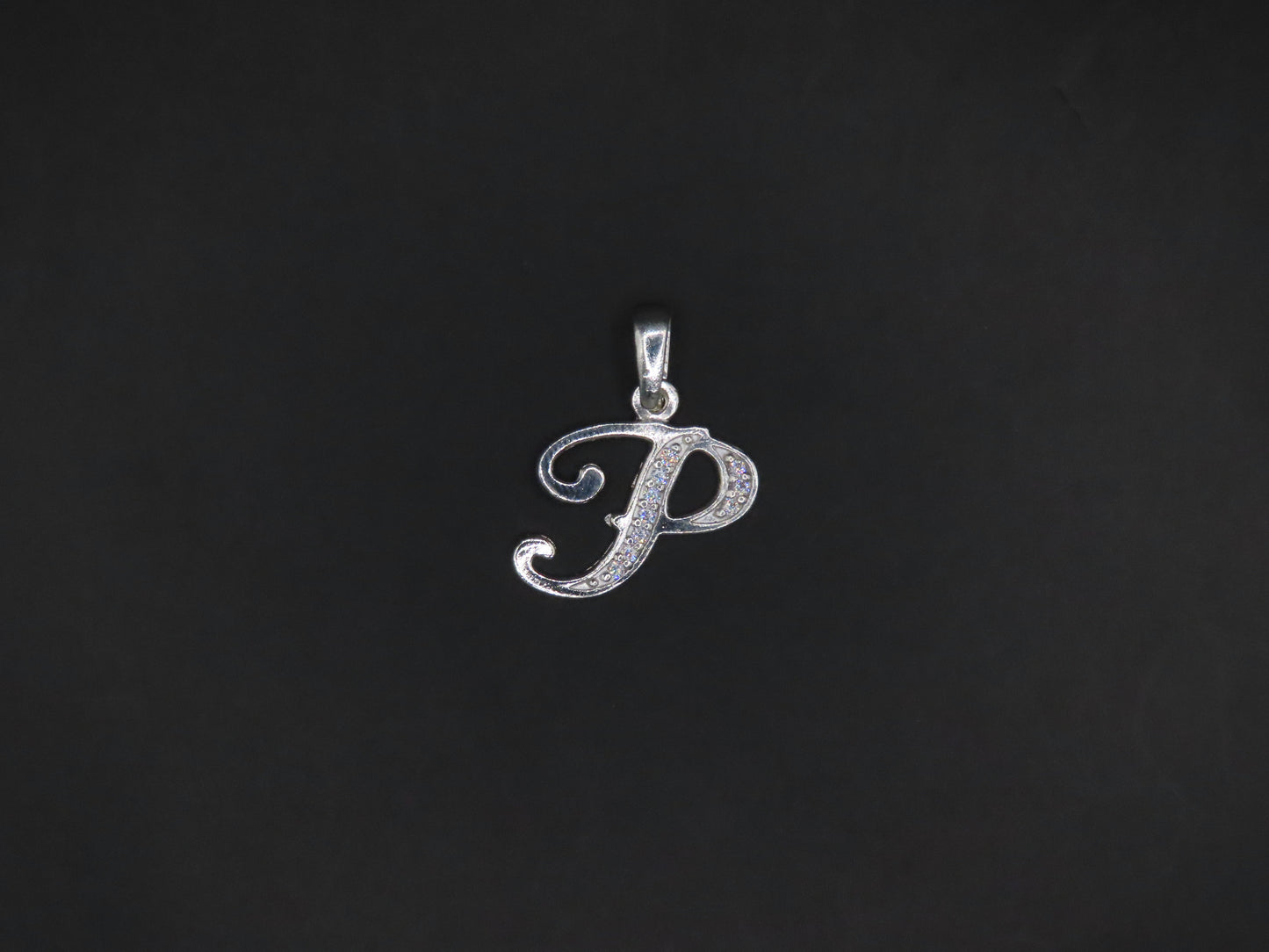 “P” 925 SILVER LETTER