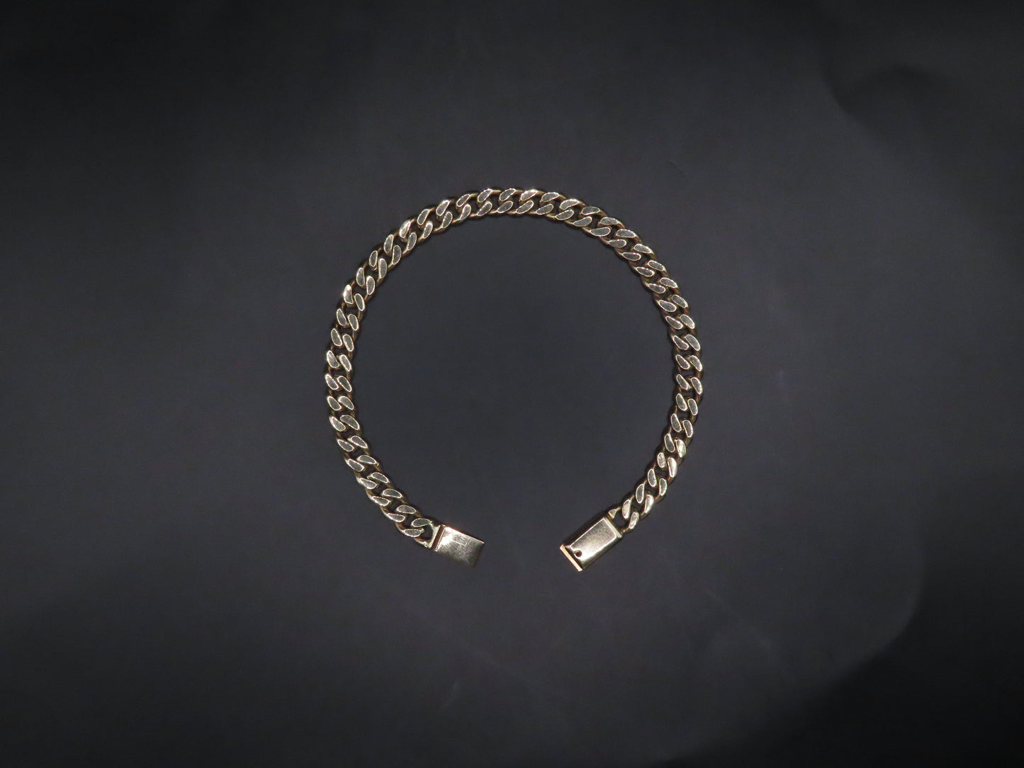 Solid 10K Gold Miami Cuban Link Bracelet