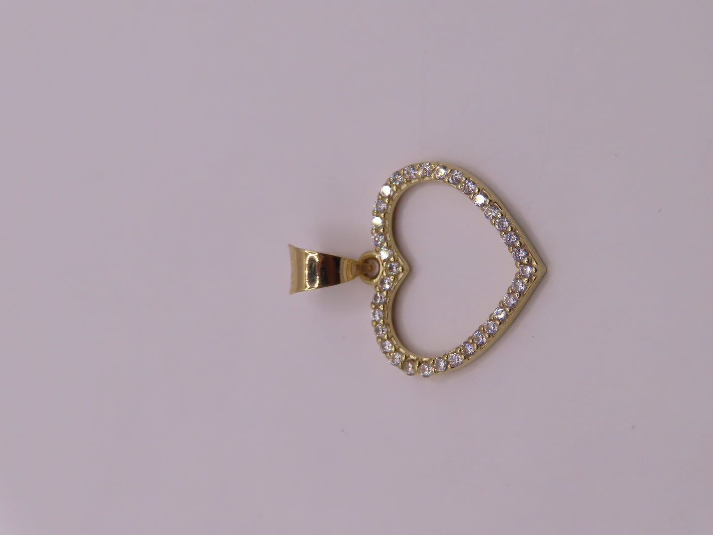 10k Gold Heart .8in (1.08g)