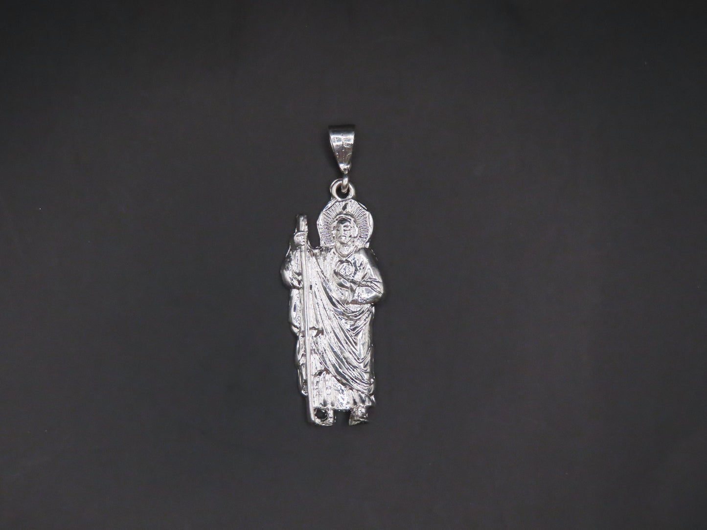 925 silver San Judas 1.9in