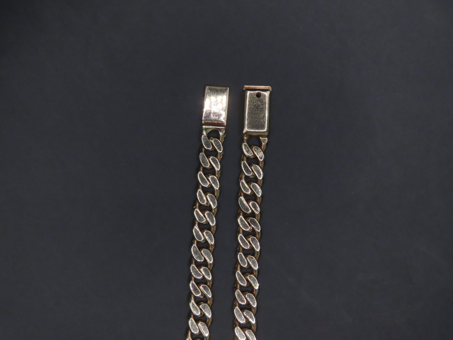 Solid 10K Gold Miami Cuban Link Bracelet