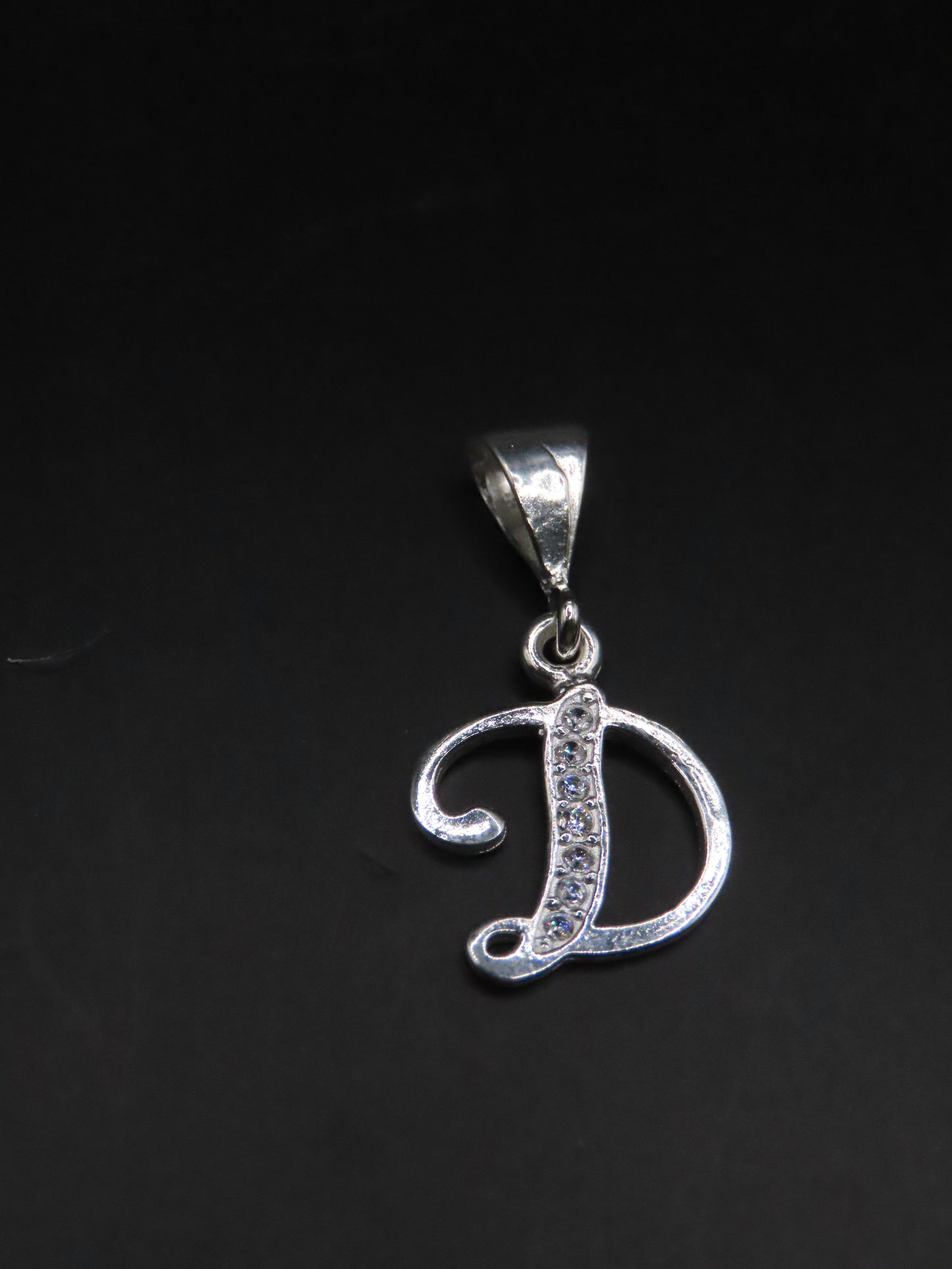 “D”925 SILVER LETTER