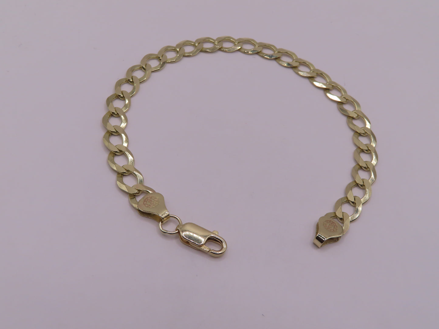 10k gold Cuban bracelet 8.5in/8mm(10.43g)