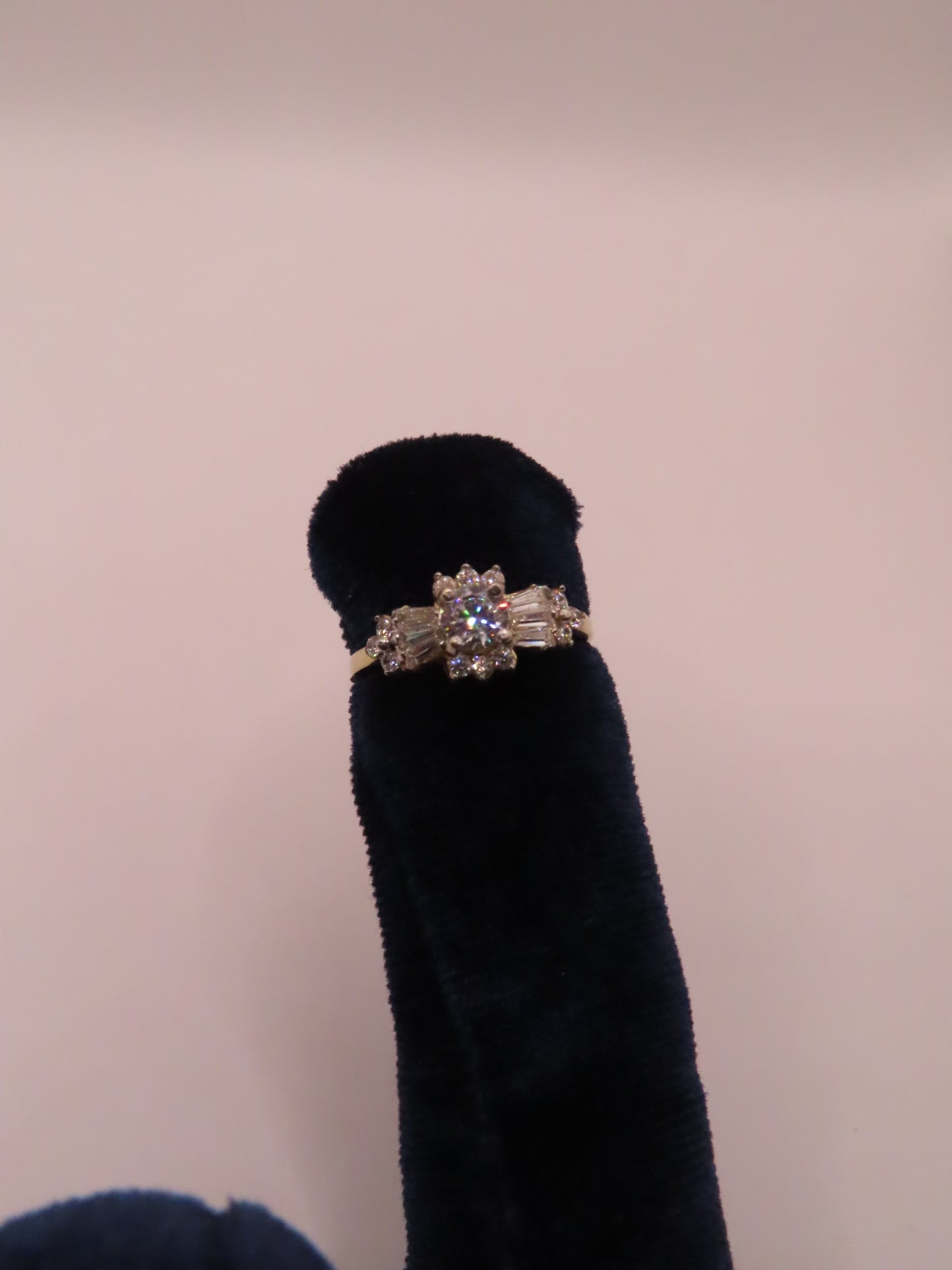 10k gold Princess ring