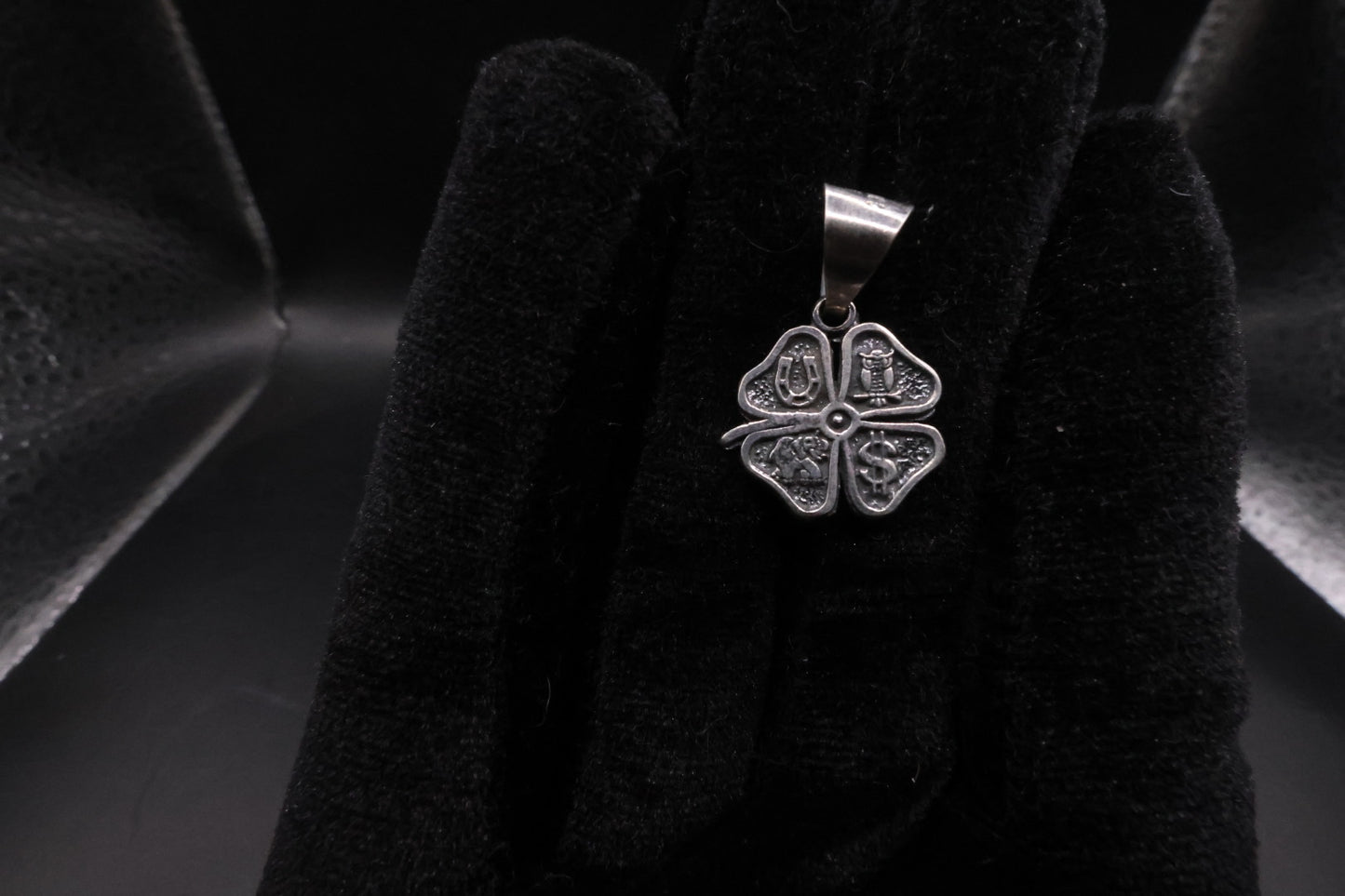 Clover pendant 925 silver