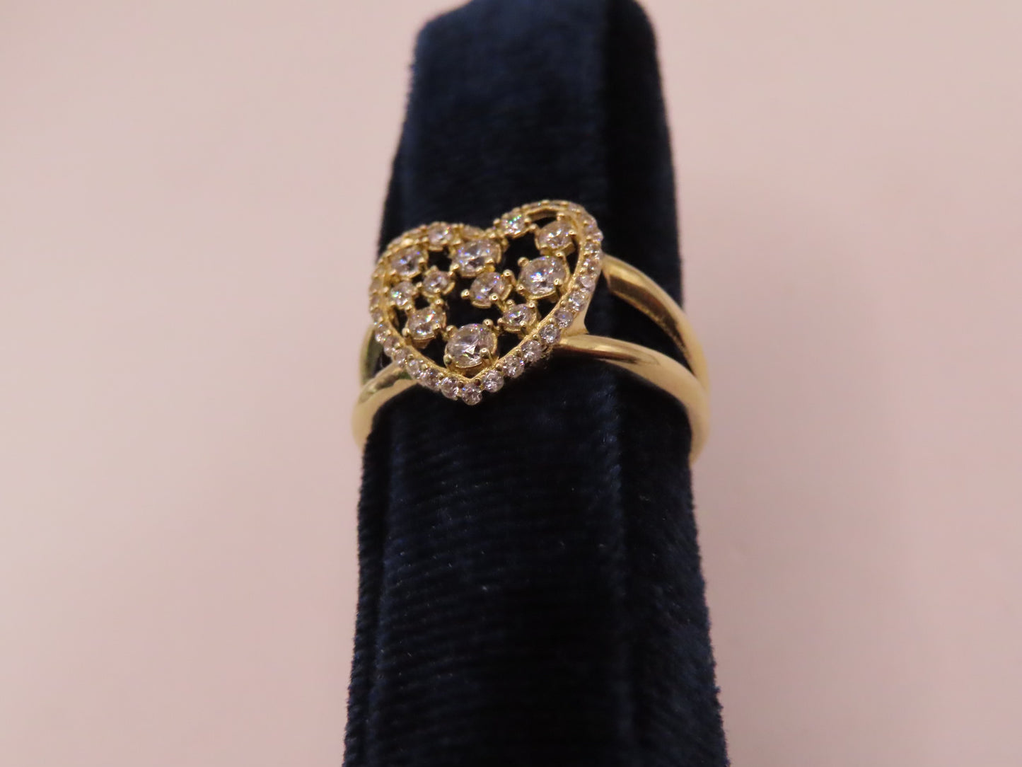 14k Gold Heart Ring