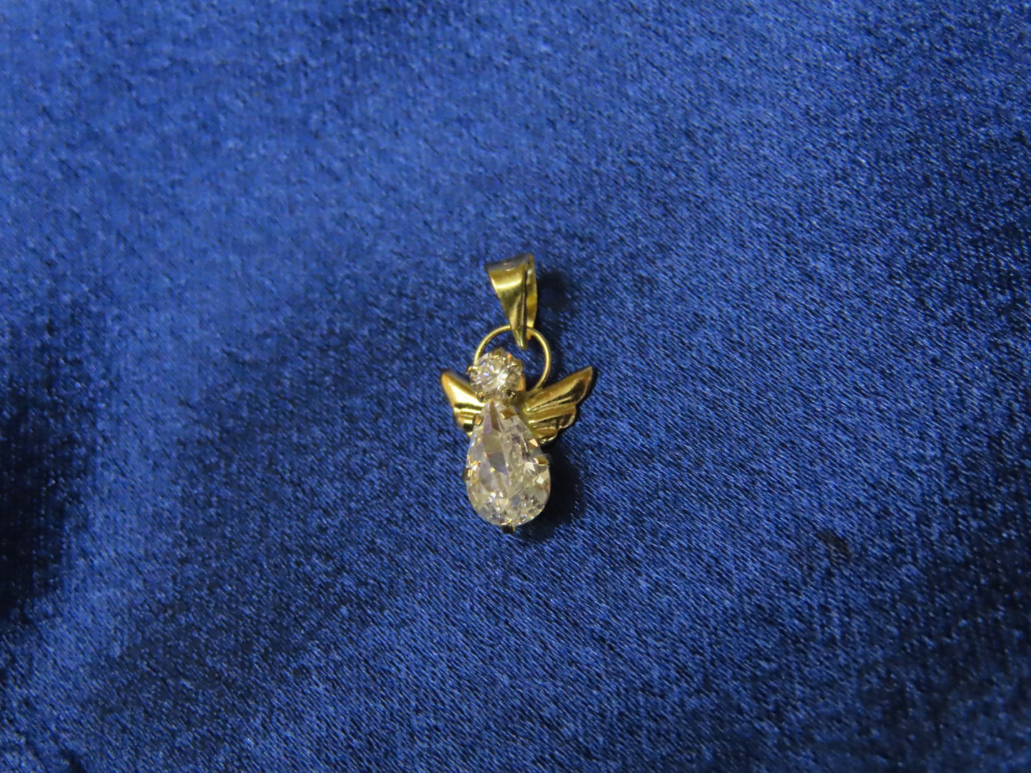 Angel 10k gold penant