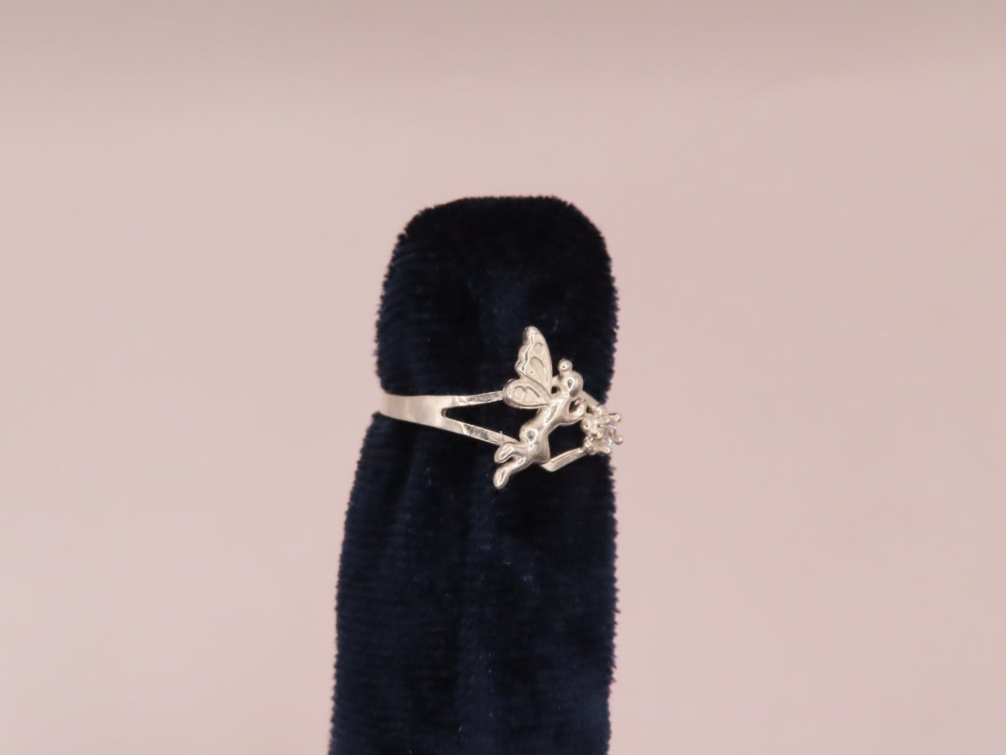 925 silver tinker bell ring sz/4.5