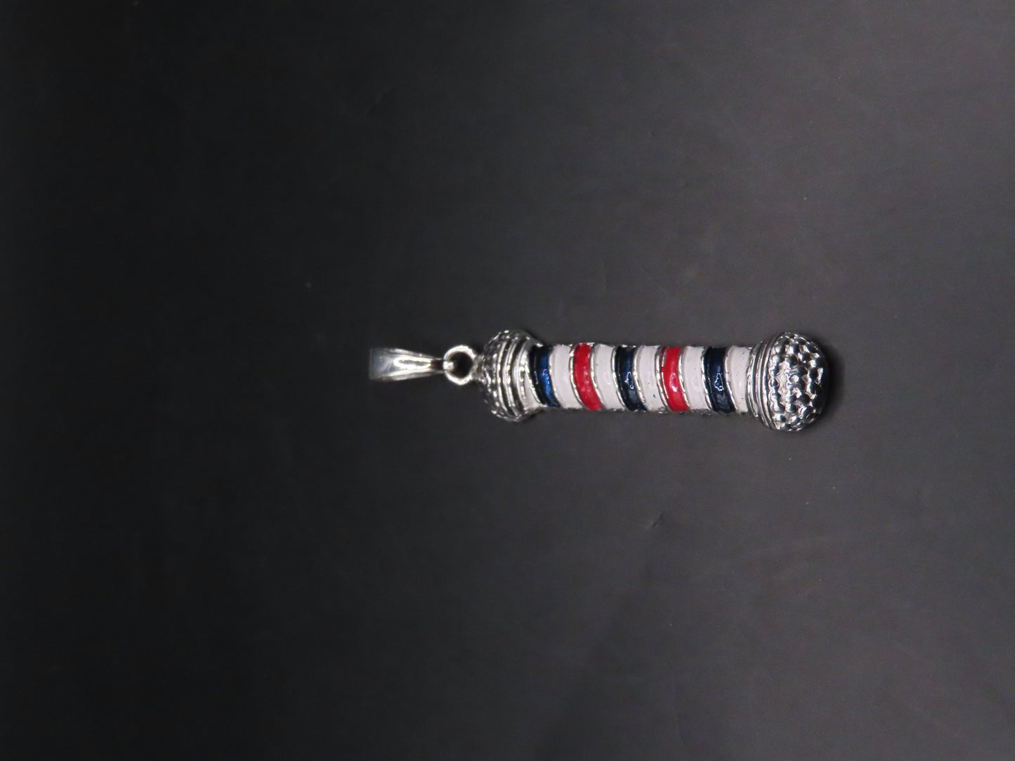 925 silver barber pendant