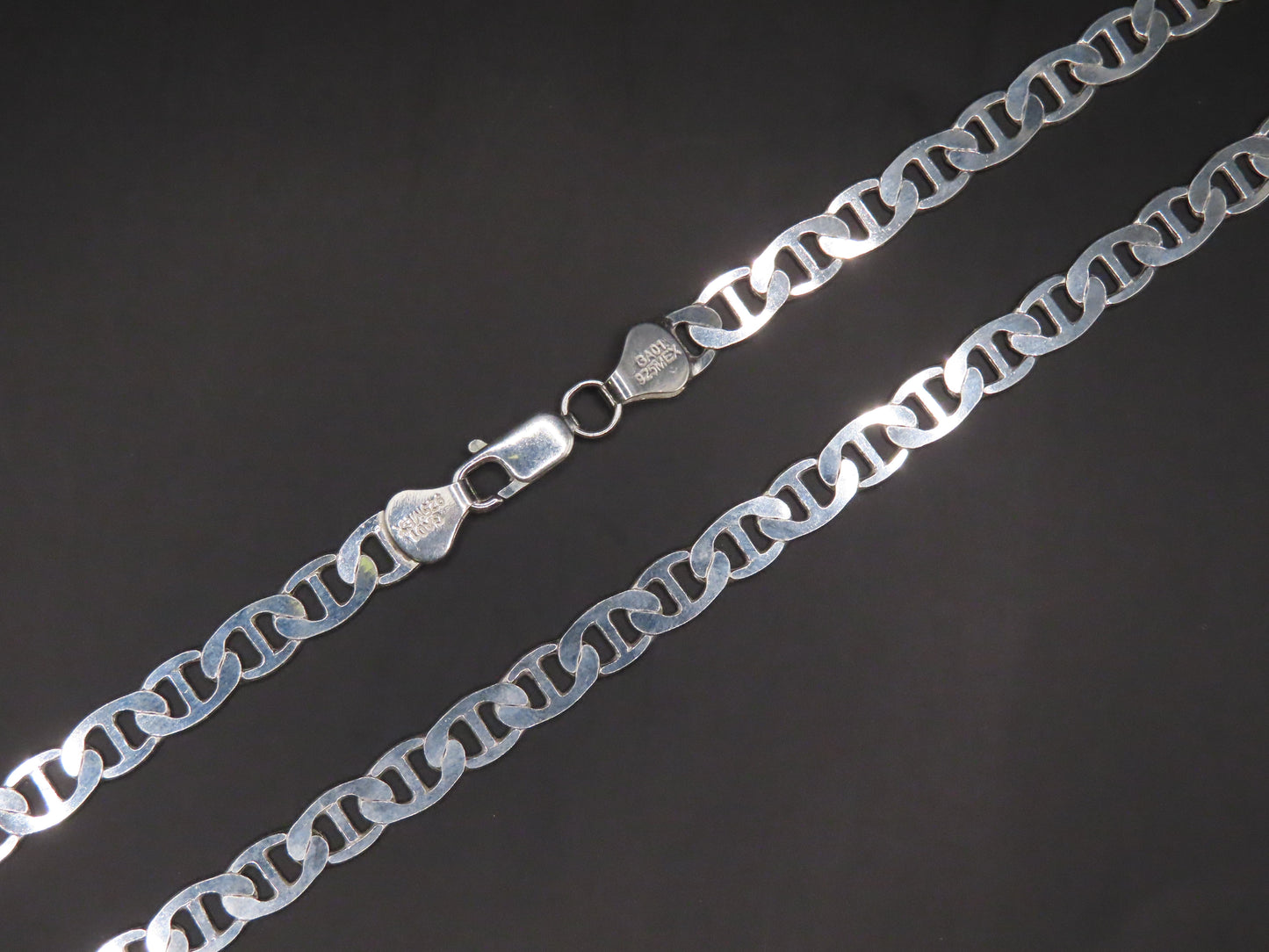 925 silver Gucci chain 26in/7mm (34.97g)