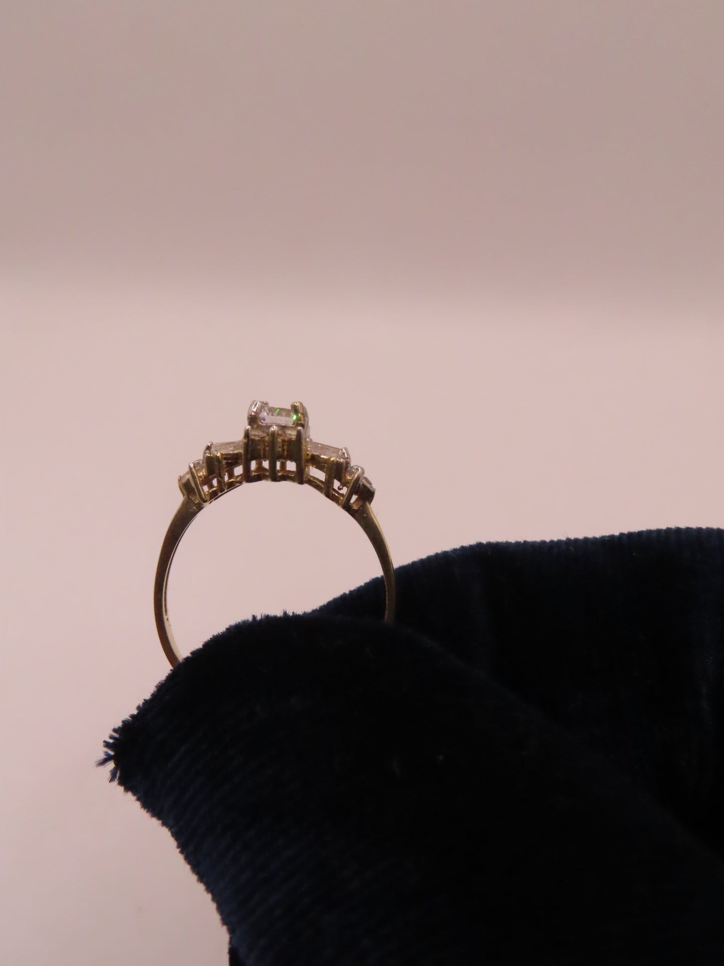 10k gold Princess ring