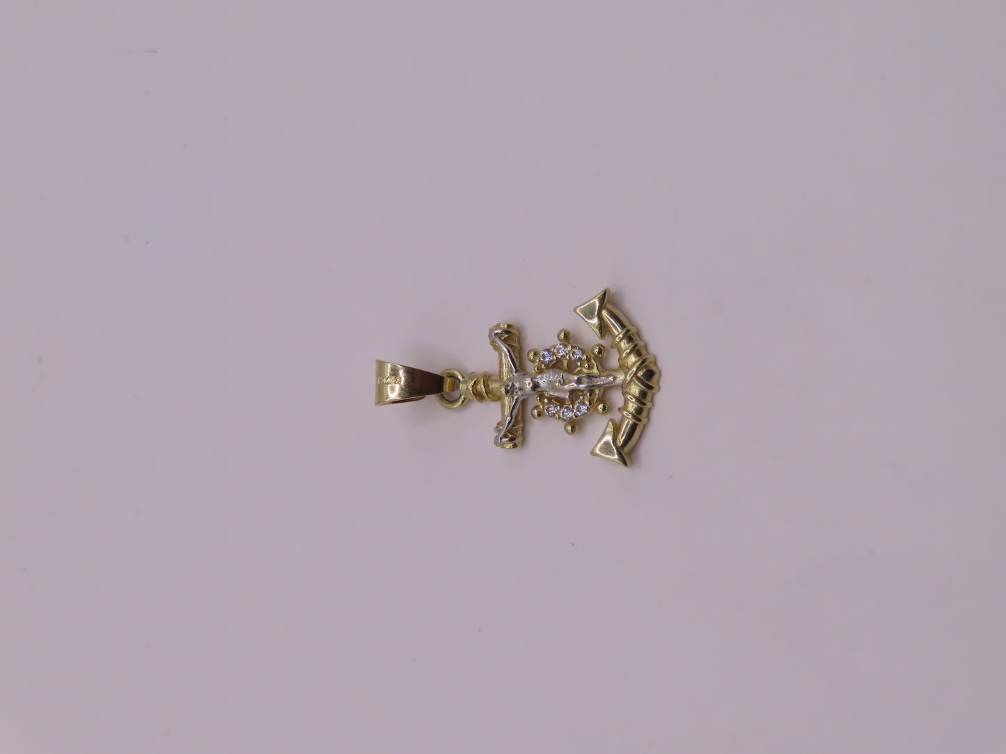10k Gold mini anchor