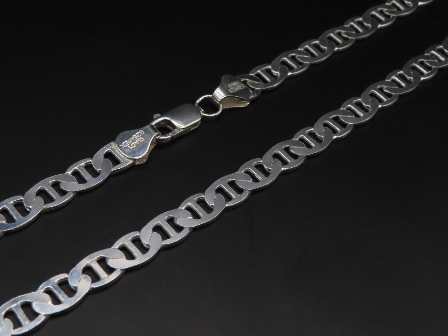 925 silver Gucci chain 26in/7mm (34.97g)
