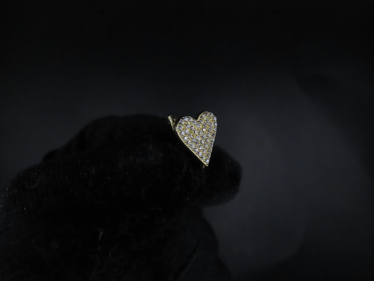 10k Gold Heart Earing (1.83g)