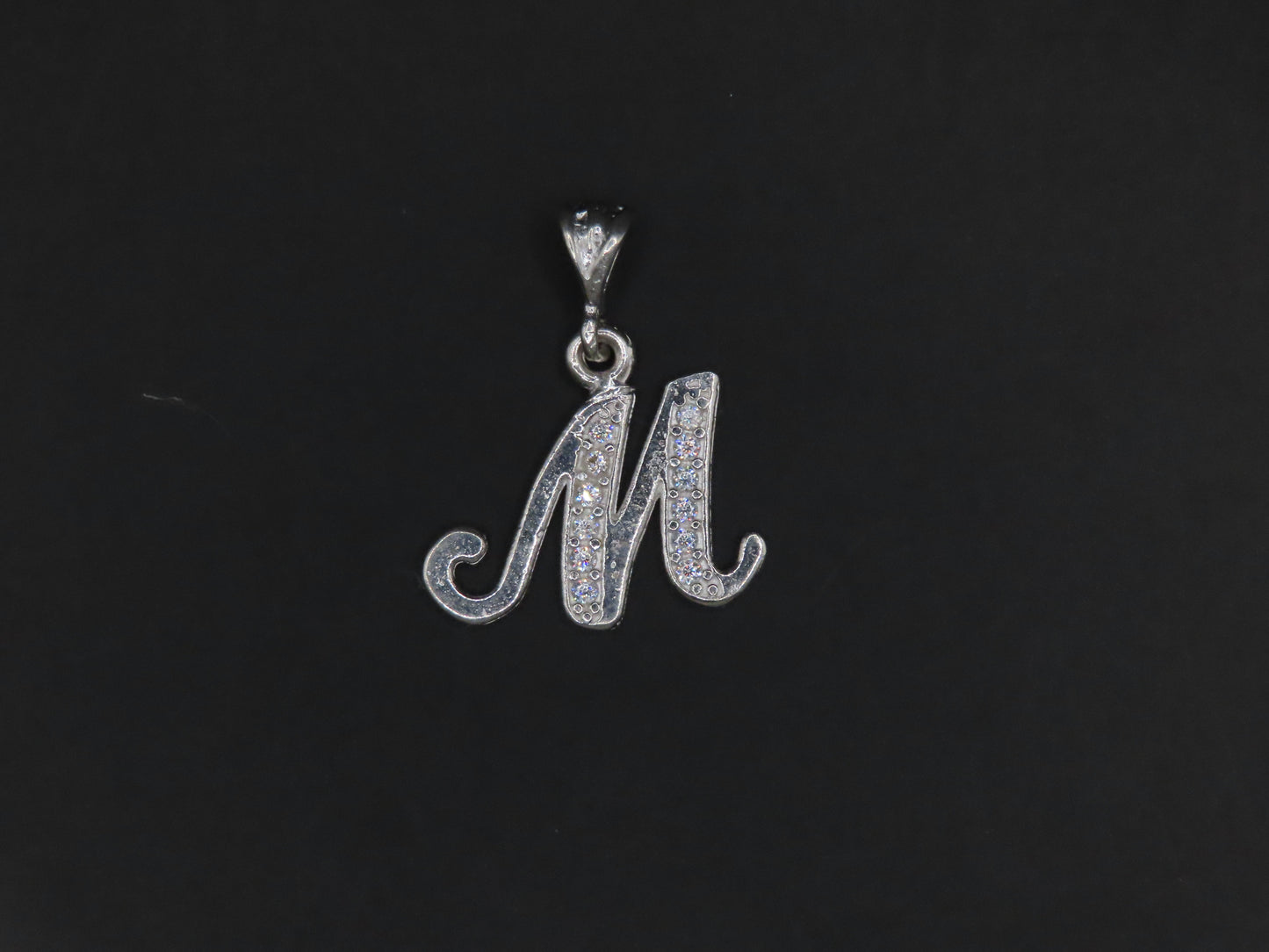 “M”925 SILVER LETTER