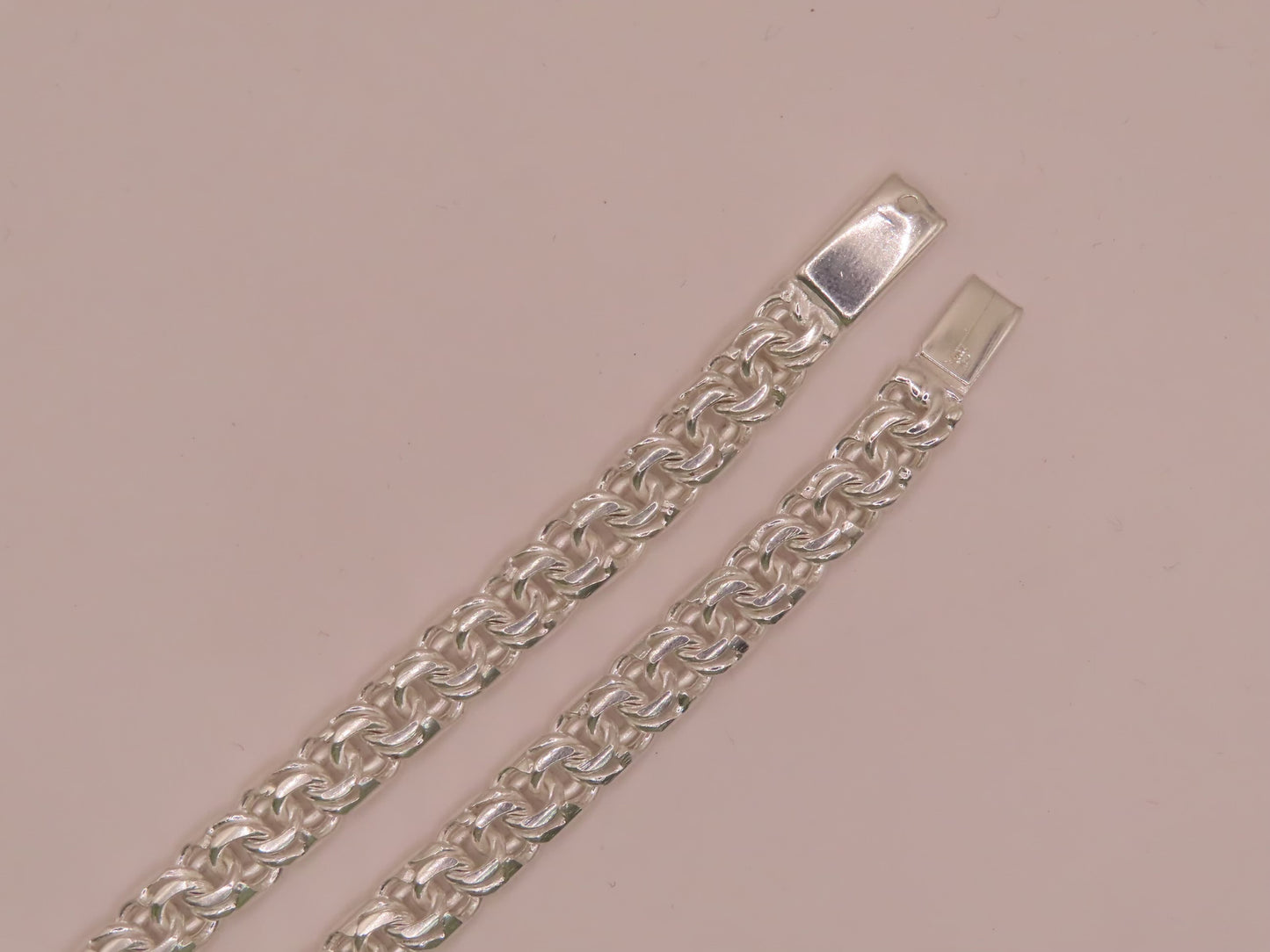 925 silver chain 23in/7mm