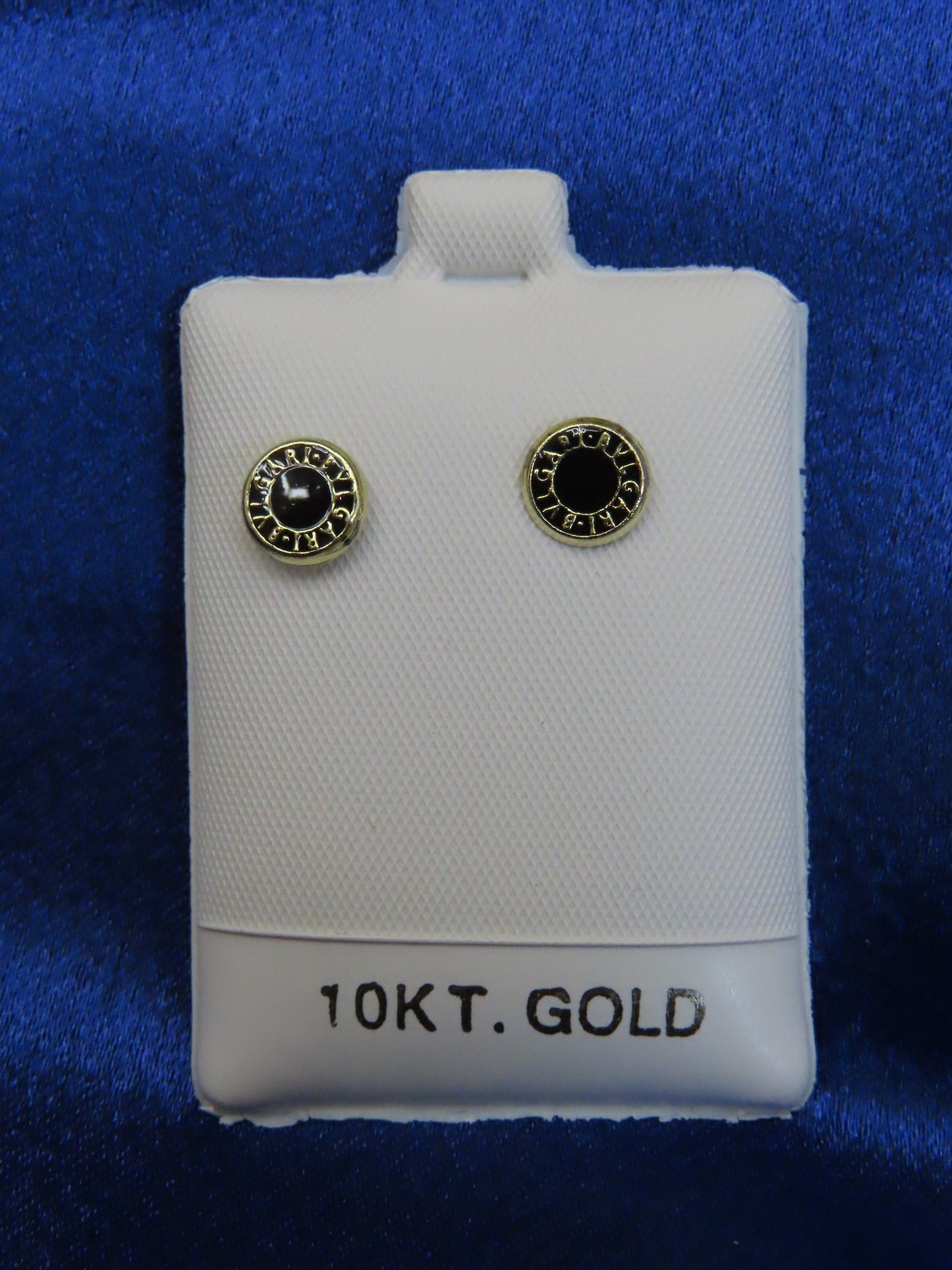 Mini Bul 10k gold stud earrings
