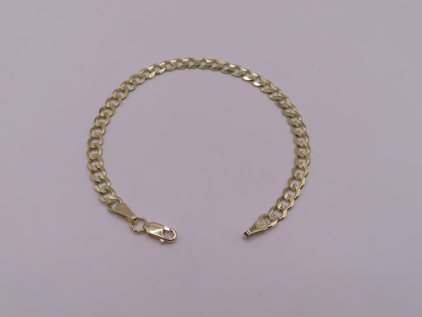 10k gold Cuban bracelet 7in/5mm (5.64g)
