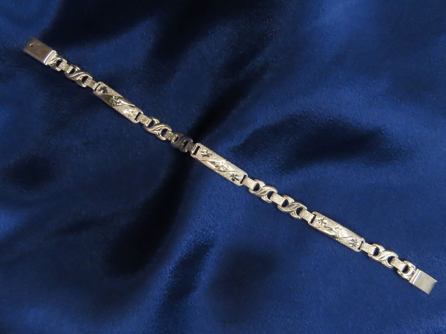 925 silver bracelet 7.5in
