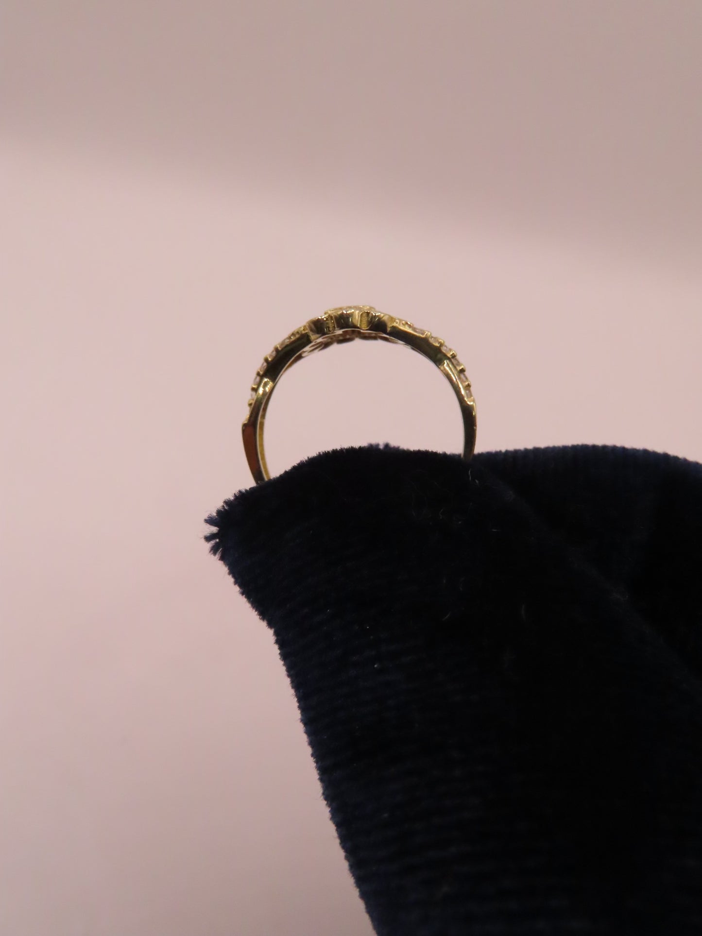 10k gold XV RING