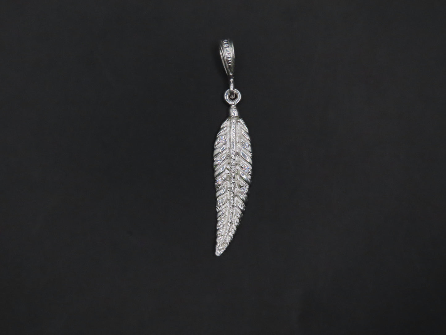 FEATHER PENDANT 2IN