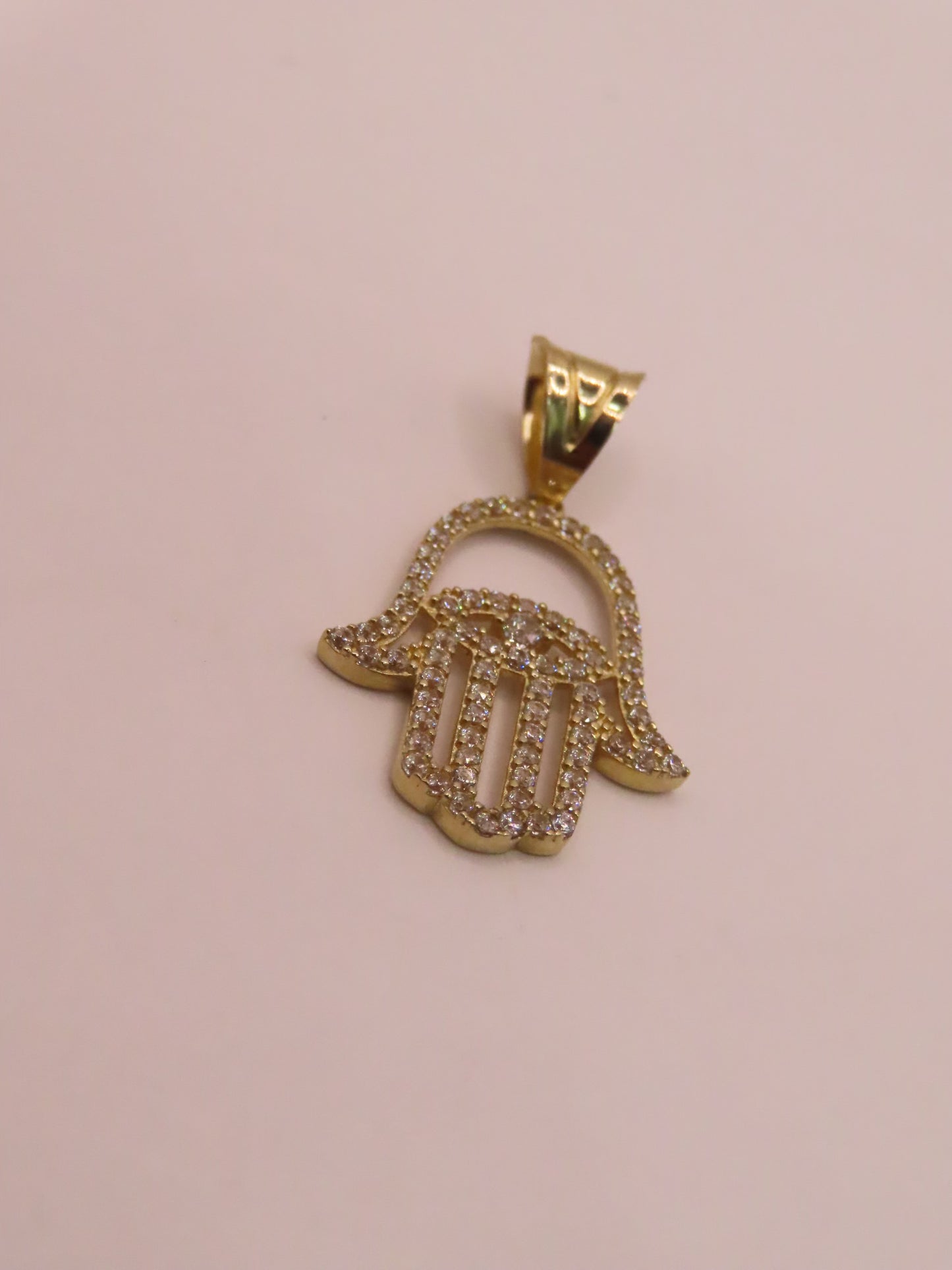 14k Gold Hamsa hand