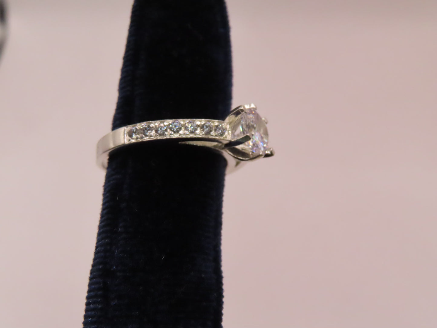 925 silver promise ring sz/9