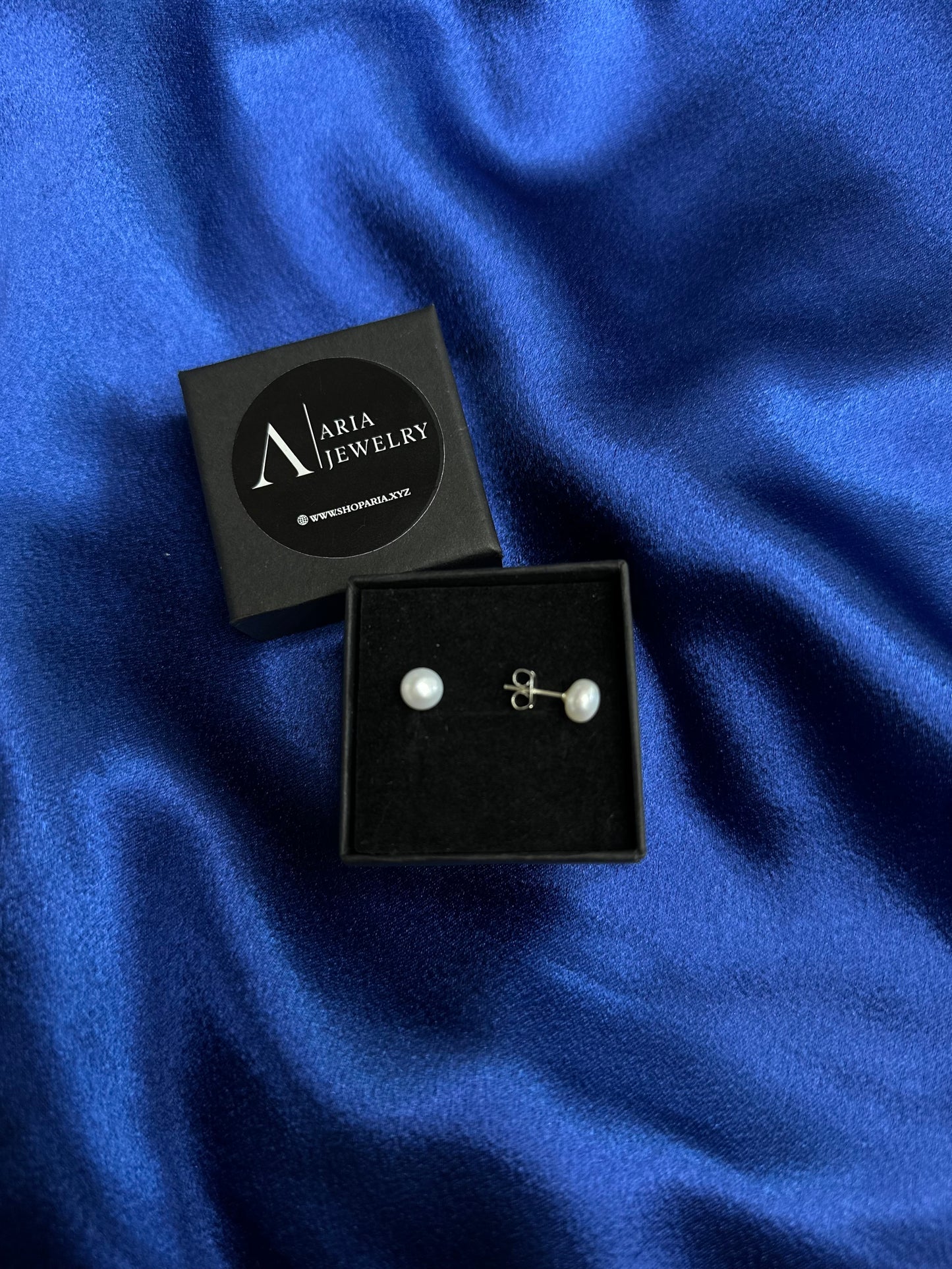 925 silver pearl earrings